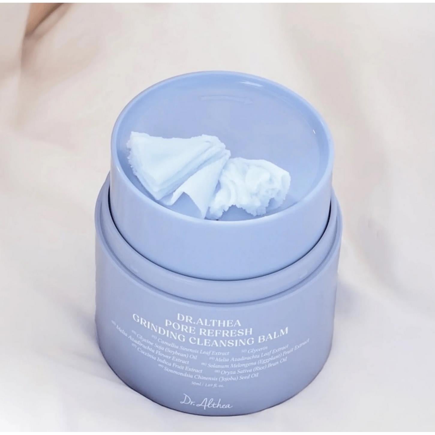 Dr. Althea Pore Refresh Grinding Cleansing Balm- Gözenek Arındırıcı ve Ferahlatıcı Temizleyici Balm 50ml