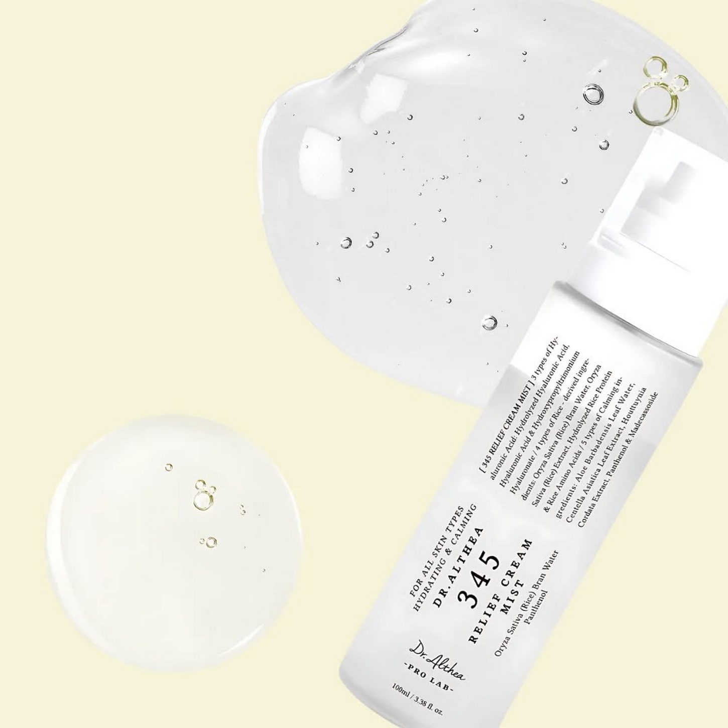 Dr.Althea Relief Cream Mist – Yatıştırıcı, Bariyer Destekleyici Nemlendirici Yüz Misti 100ml