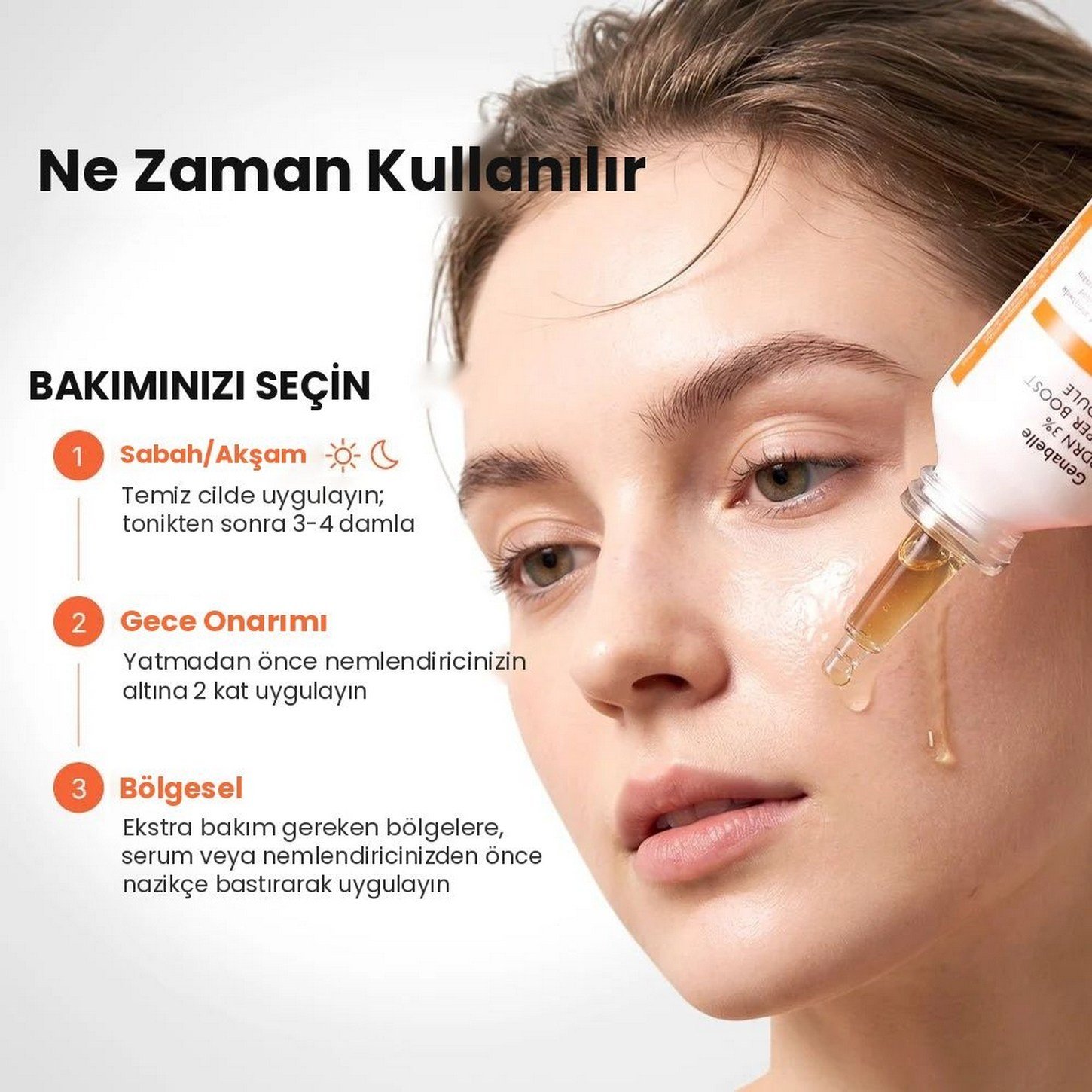 Genabelle PDRN 3% Hyper Boost Ampoule – %3 Somon DNA (PDRN) İçeren Yoğun Hücre Yenileyici Yaşlanma Karşıtı Ampul 40ml