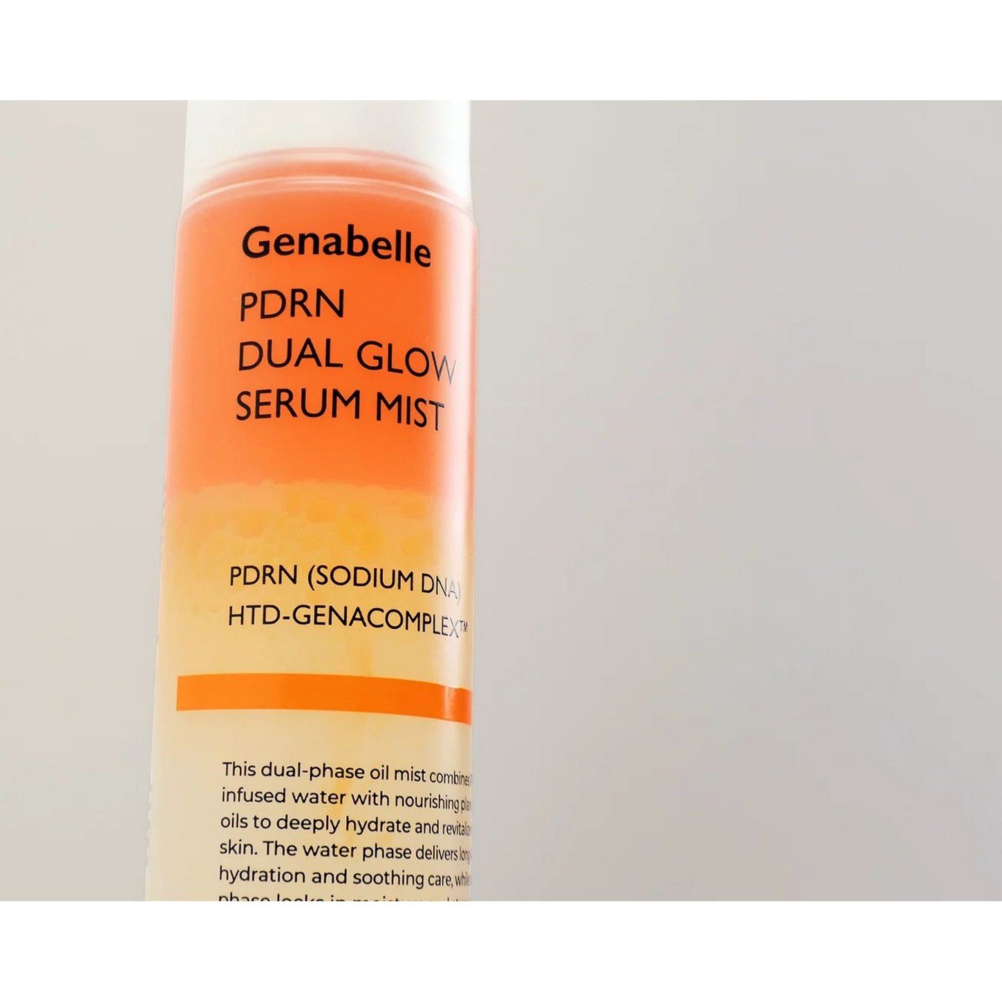 Genabelle PDRN Dual Glow Serum Mist – Somon DNA (PDRN) İçeren Çift Etkili Işıltı ve Nem Veren Mist 100ml