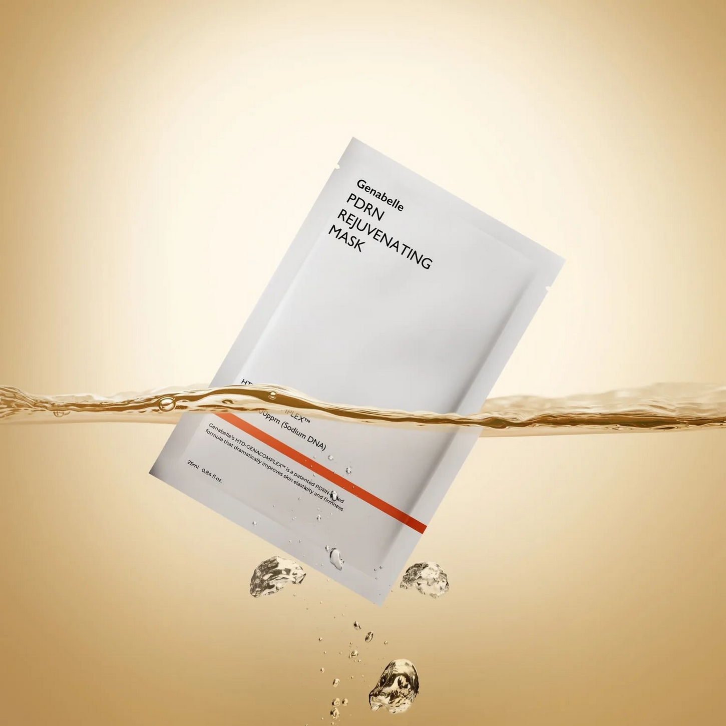 Genabelle PDRN Rejuvenating Mask (5 adet) - Somon DNA (PDRN) ve Kolajen Destekli Amino Asit Onarıcı Maske 5ea