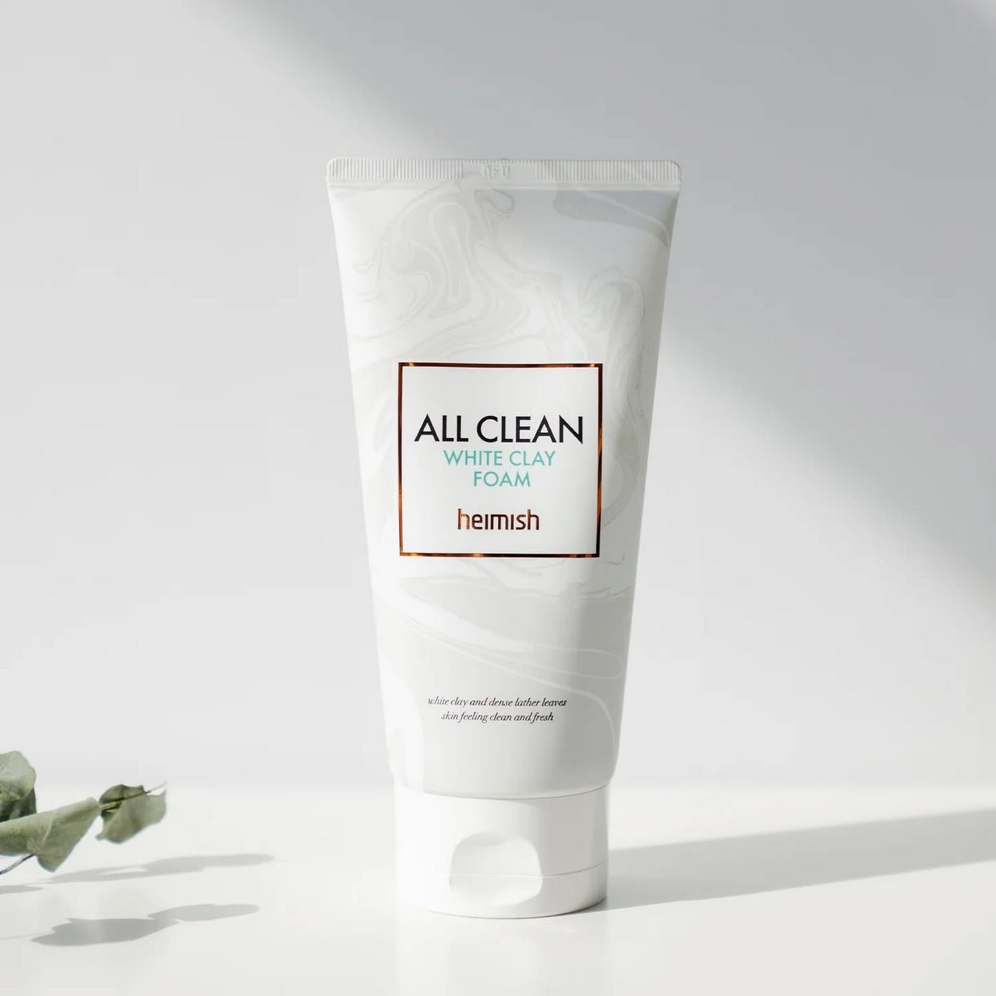Heimish All Clean White Clay Foam - Gözenek Temizleyici ve Arındırıcı Beyaz Kil Köpük Temizleyici 150g