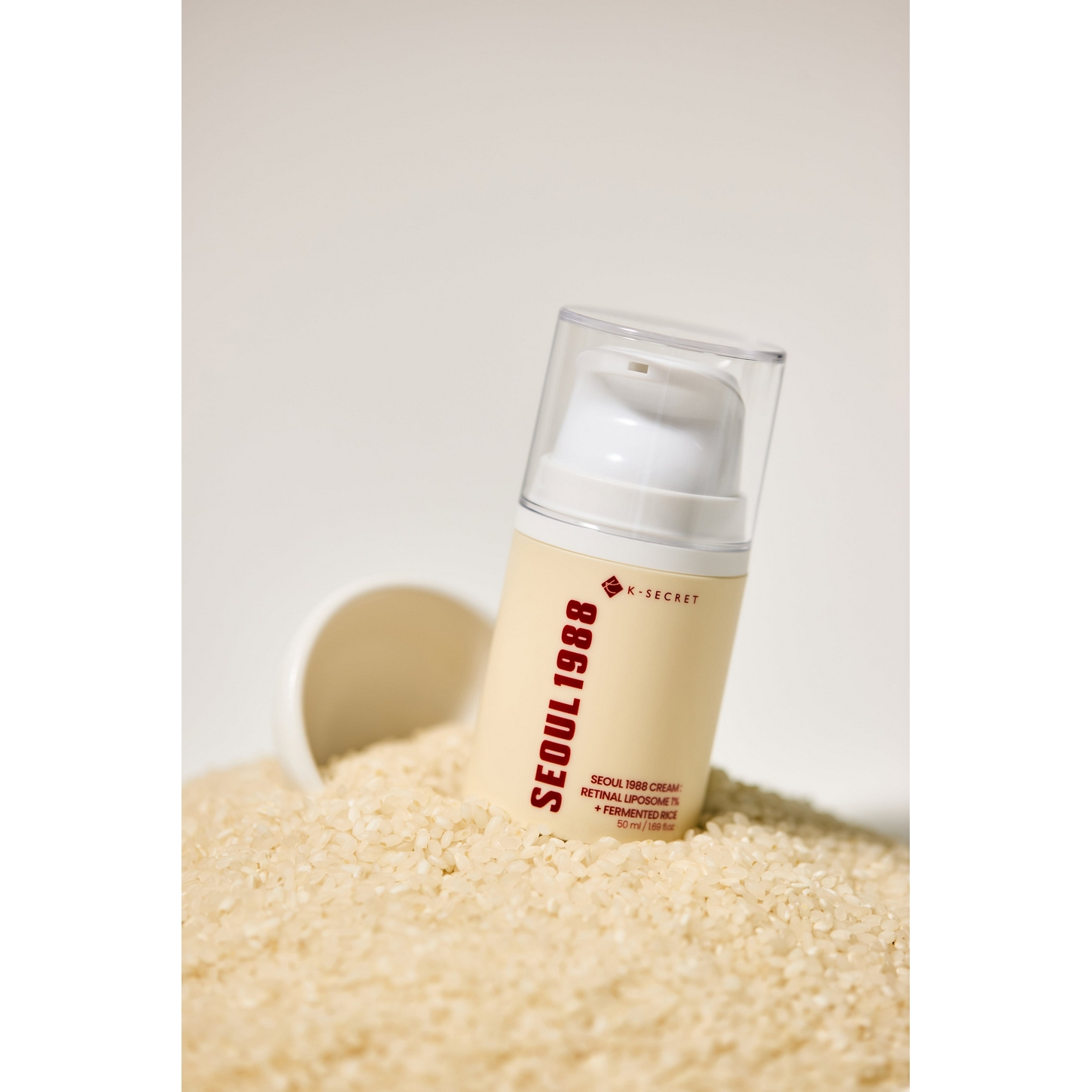 K-Secret SEOUL 1988 Cream : Retinal Liposome 1% + Fermented Rice - Fermente Pirinç Özlü Yenileyici Anti-Aging Krem 50ml