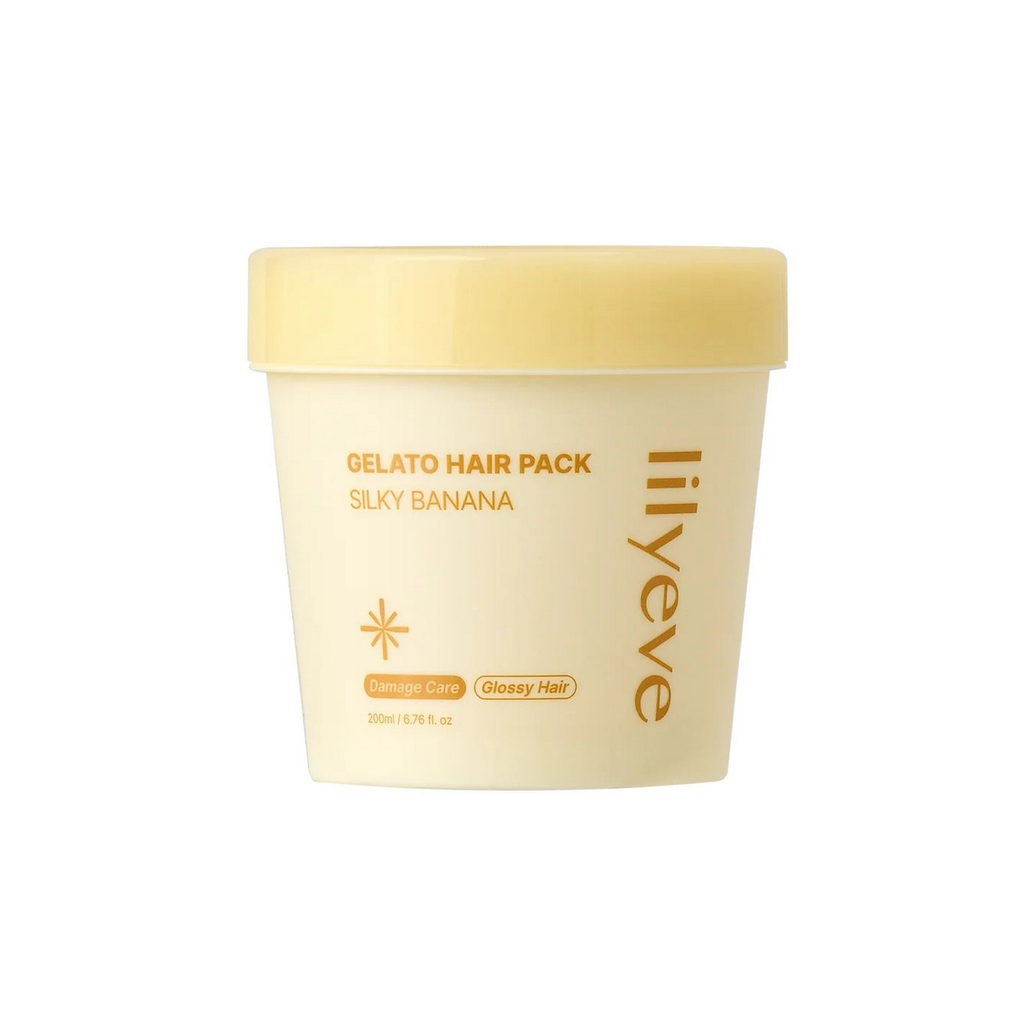 Lilyeve Repair:TURN Gelato Hair Pack Silky Banana - Protein ve Kolajen Destekli İpeksi Yumuşaklık Veren Yoğun Saç Maskesi 200ml