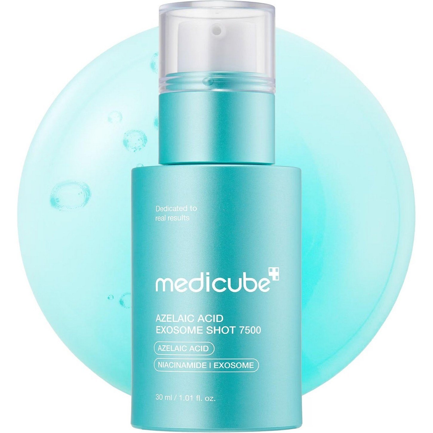 Medicube Azelaic Acid Exosome Shot 7500 – Azelaik Asit ve Eksozom İçeren Yoğun Gözenek ve Akne Karşıtı Ampul 30ml