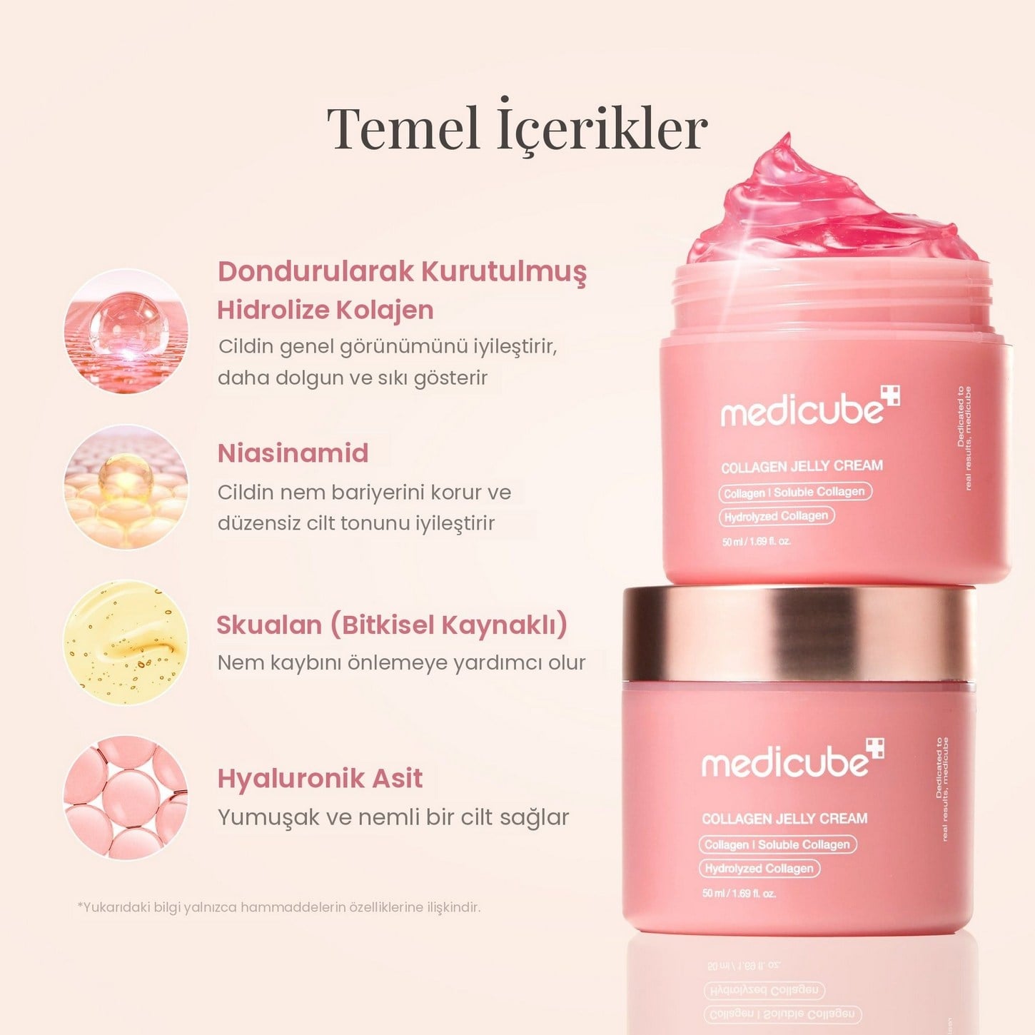 Medicube Collagen Jelly Cream – Sıkılaştırıcı Kolajen Jel Krem 50ml