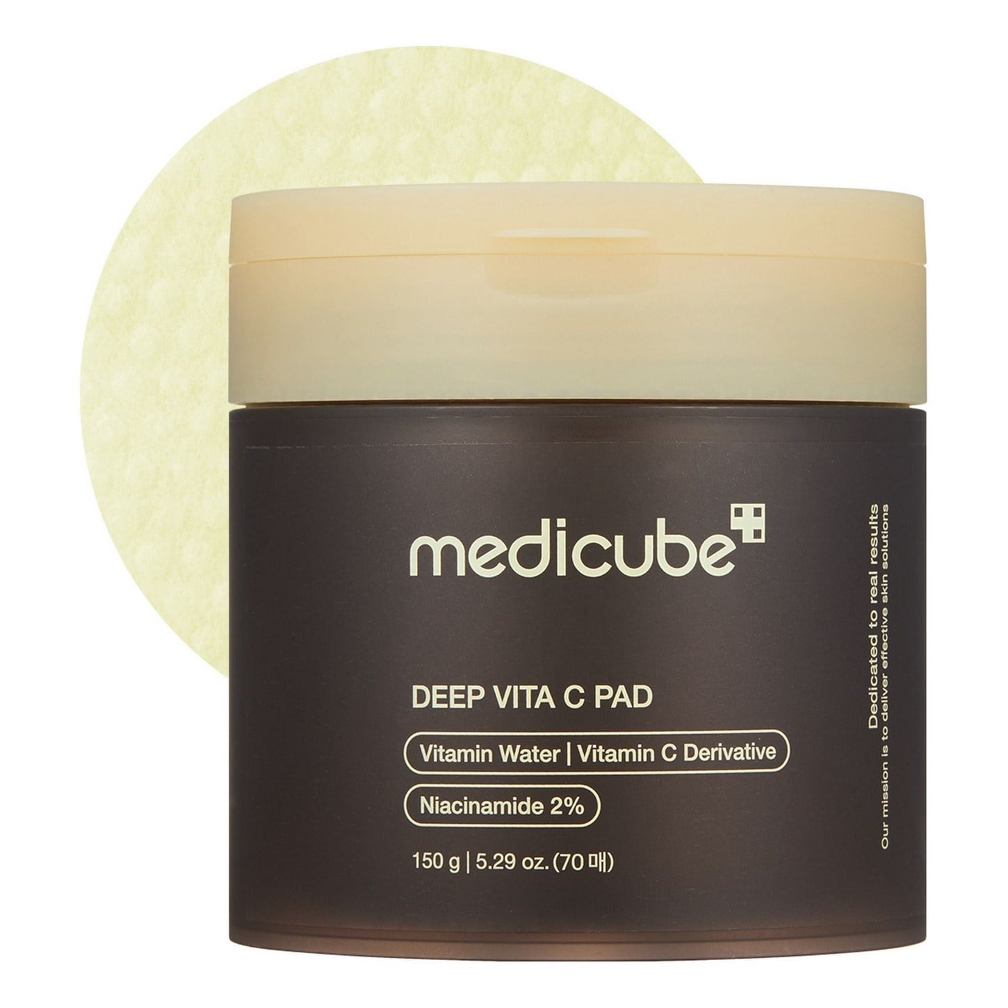Medicube Deep Vita C Pad (70 Adet) – C Vitamini İçeren Leke Karşıtı ve Cilt Tonu Açıcı Aydınlatıcı Ped 70pcs
