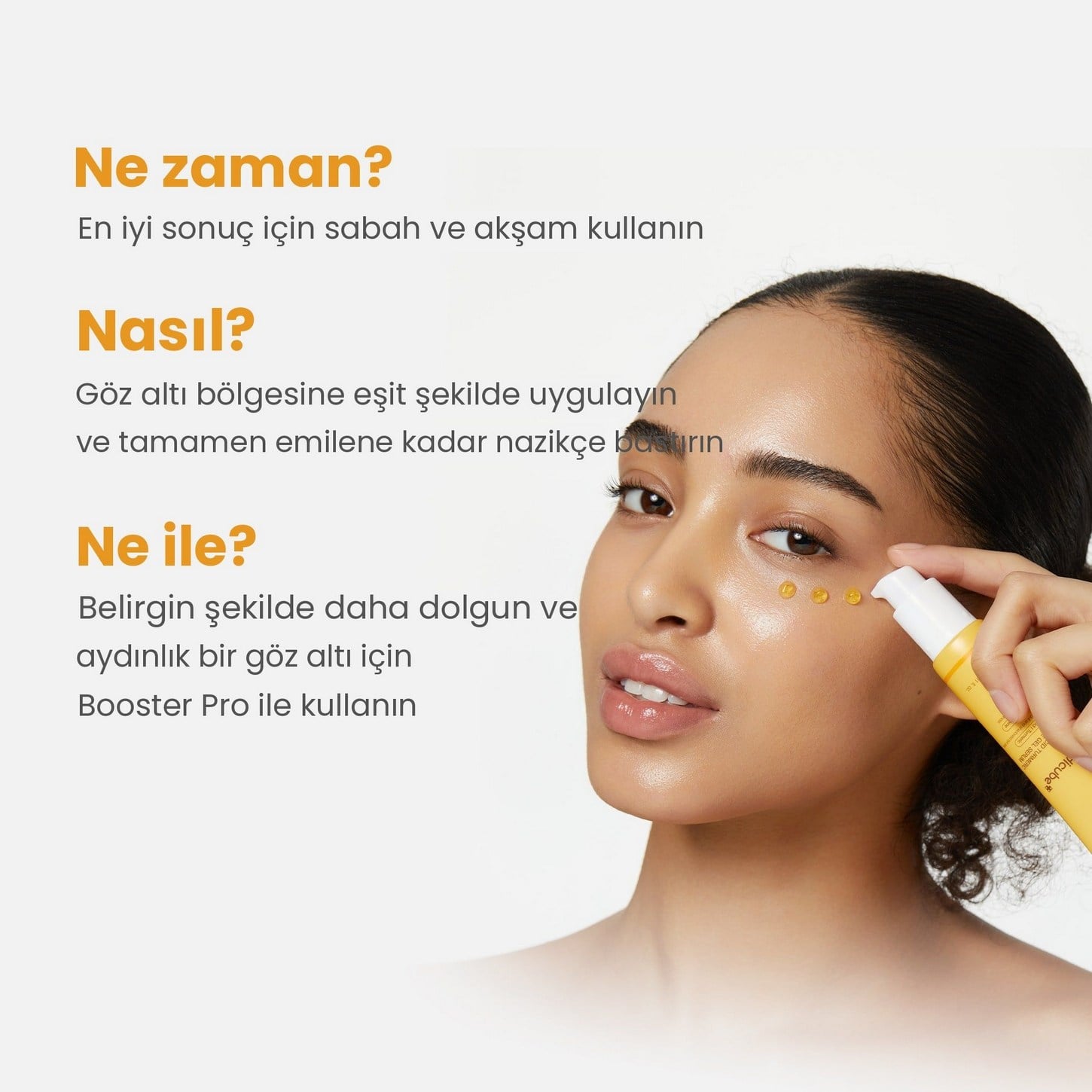 Medicube Kojic Acid Turmeric Vita Eye Gel Serum – Aydınlatıcı Göz Çevresi Jel Serum 30ml
