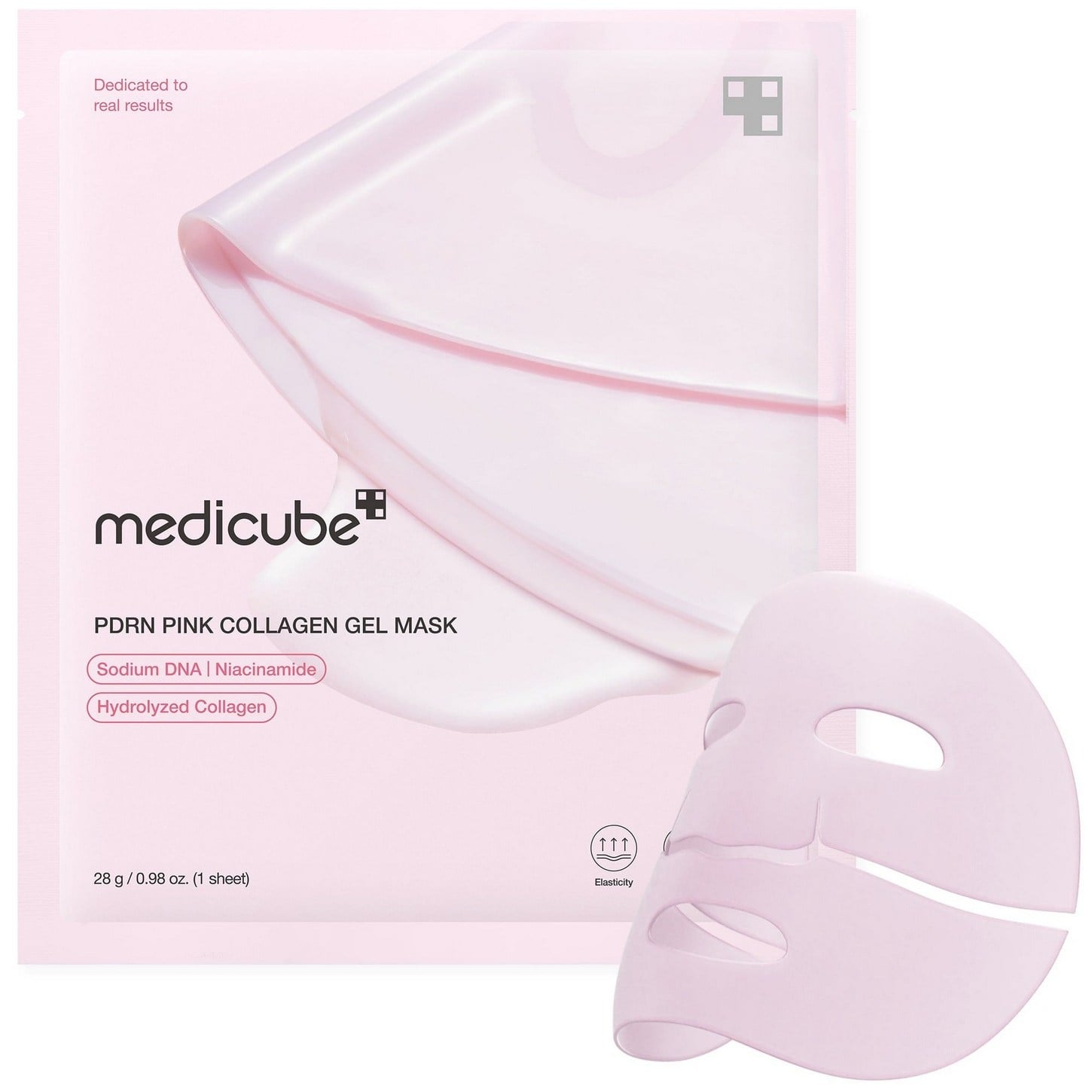 Medicube PDRN Pink Collagen Gel Mask (4 Adet) – Sıkılaştırıcı Kolajen Jel Maske 4ea
