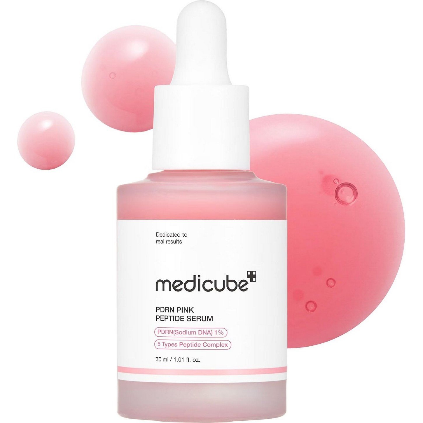 Medicube PDRN Pink Peptide Serum – Sıkılaştırıcı PDRN ve Peptit İçerikli Serum 30ml