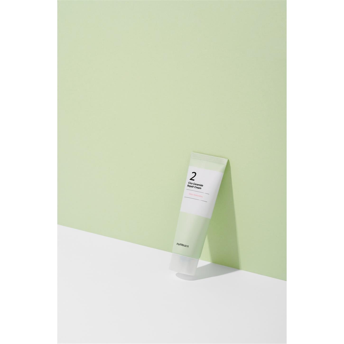 No.2 Cica Ceramide Repair Cream - Yatıştırıcı, Cilt Bariyeri Kuvvetlendiren Nemlendirici Krem