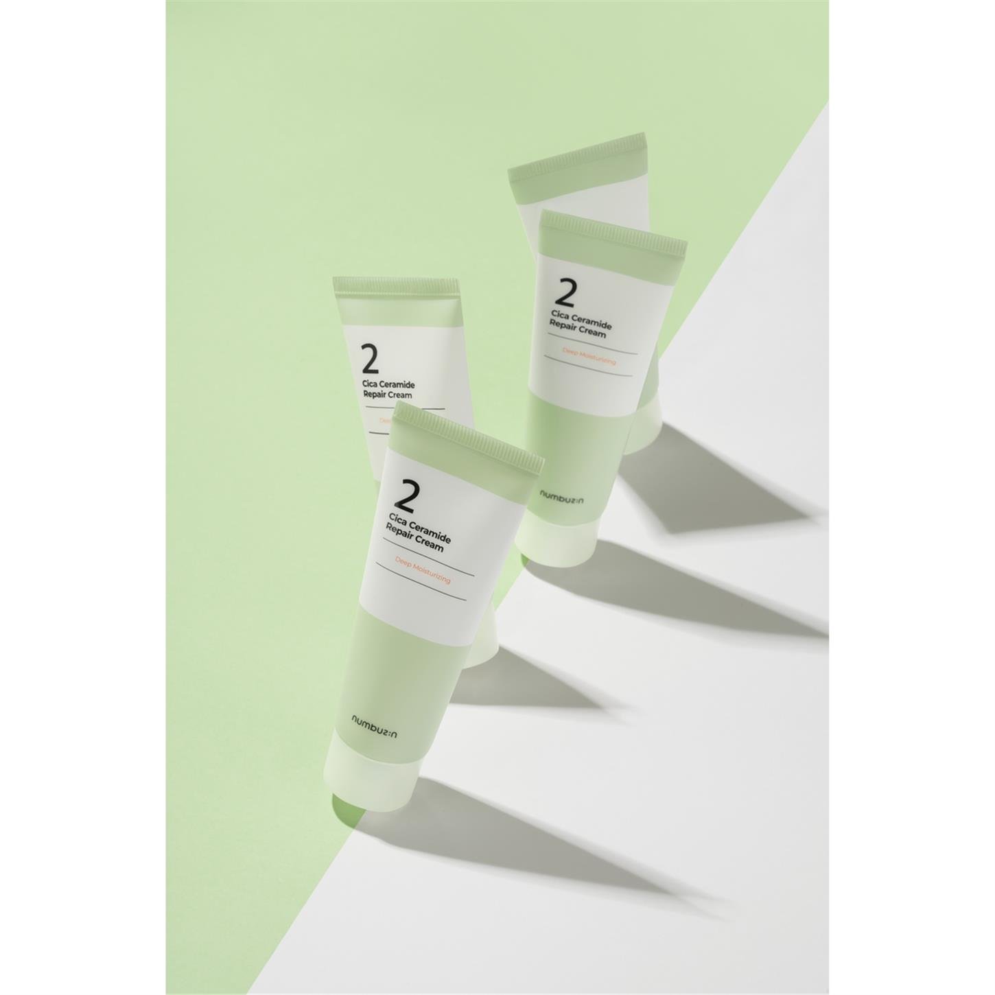 No.2 Cica Ceramide Repair Cream - Yatıştırıcı, Cilt Bariyeri Kuvvetlendiren Nemlendirici Krem