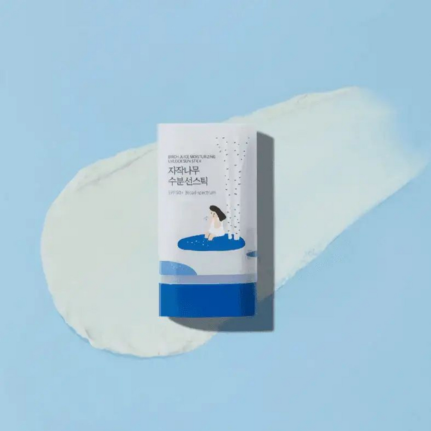 Round Lab Birch Juice Moisturizing Sun Stick - Huş Ağacı Özü İçeren Serinletici ve Yüksek Korumalı Güneş Koruyucu Stick 19g