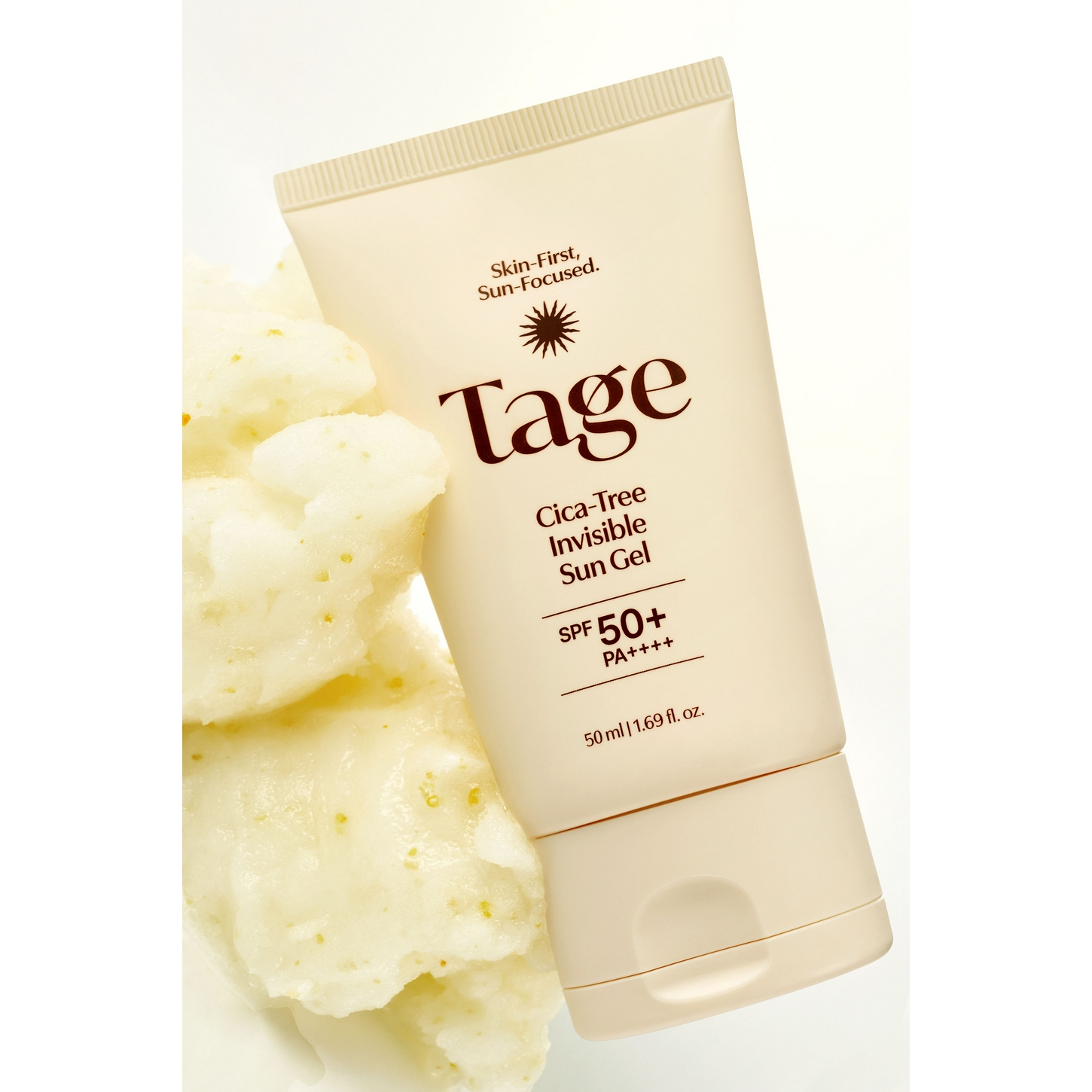 Tage Cica-Tree Invisible Sun Gel SPF 50+ PA++++ – Mat Bitişli Gözenek Bulanıklaştırıcı Güneş Koruyucu Jel 50ml