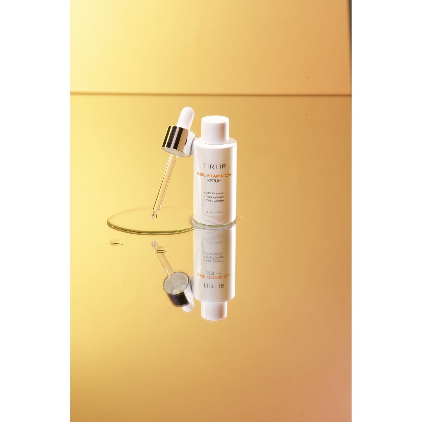 TIRTIR Pure Vitamin C24 Serum - %25 Vitamin C, Kolajen İçeren Serum 30ml