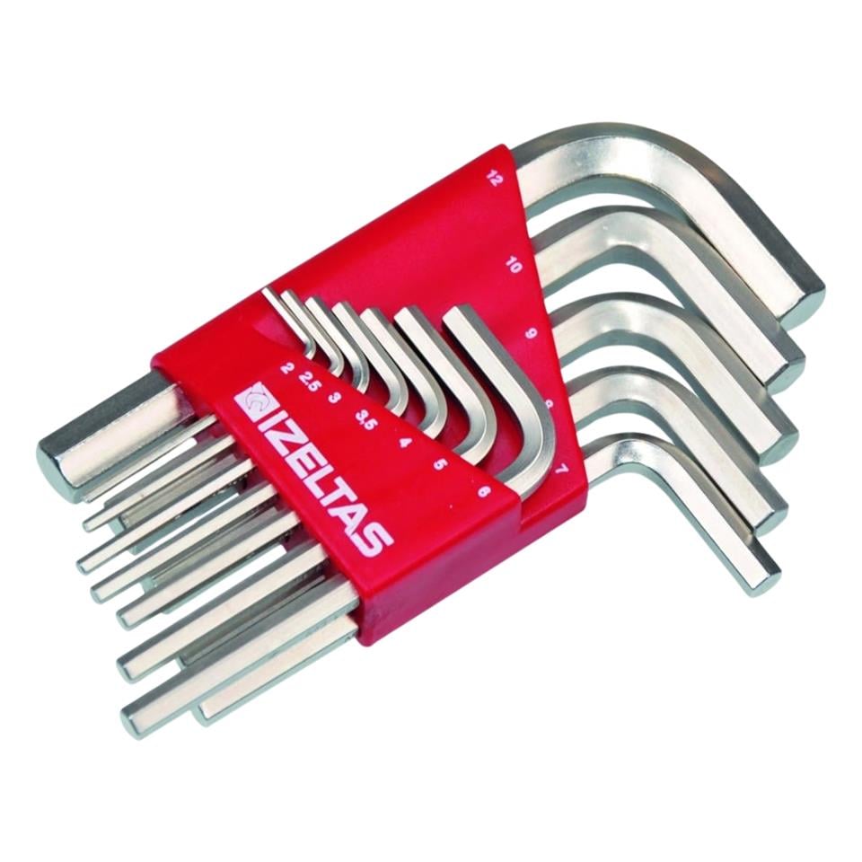 İZELTAŞ ALLEN ANAHTAR TAKIMI 12 PARÇA