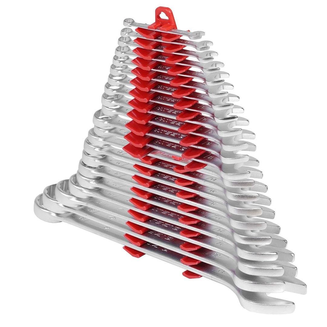 İZELTAŞ Kombine Anahtar Takımı Kısa Boy - 21 Parça