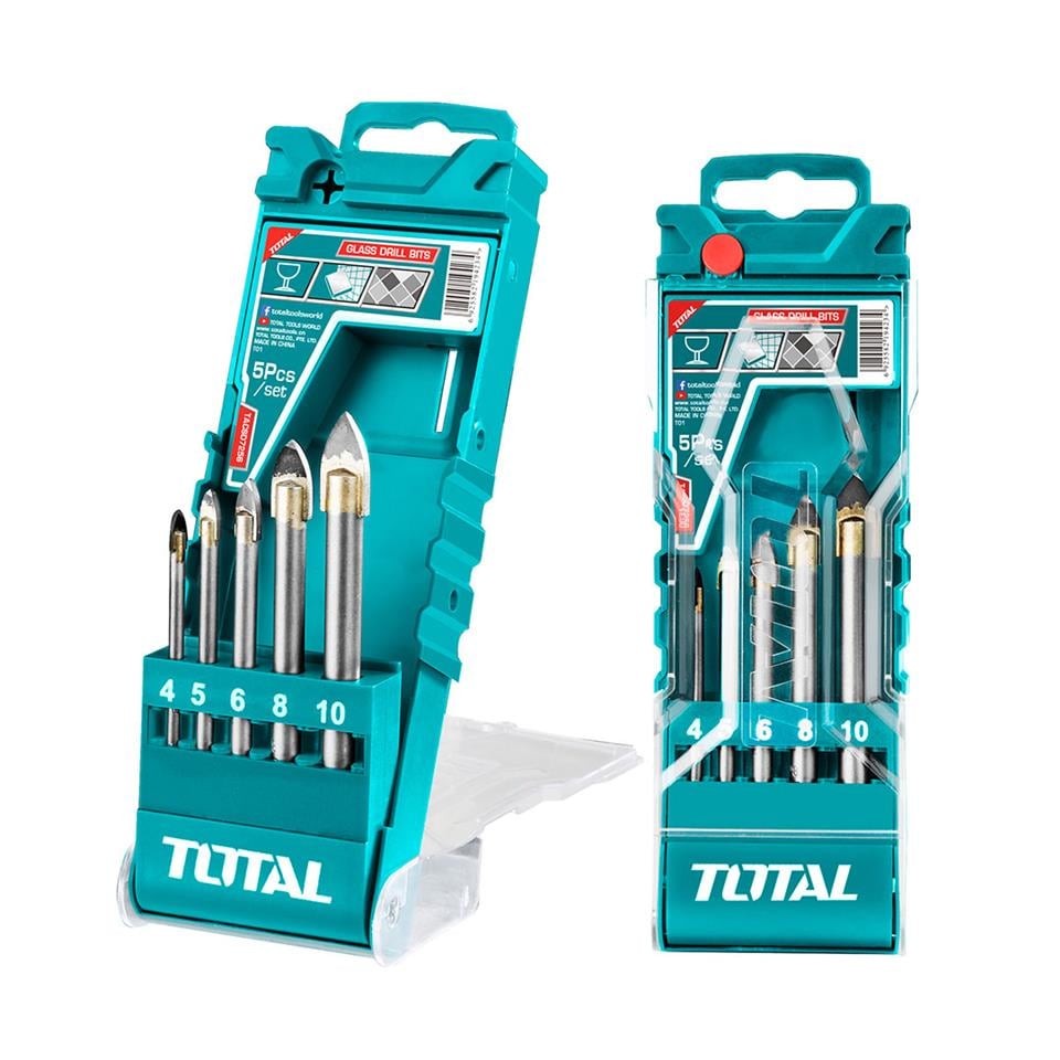 TOTAL 5 li Cam Matkap Ucu Seti - TACSD7256