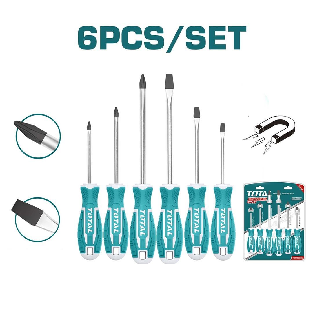 Total 6 Parça Tornavida Seti