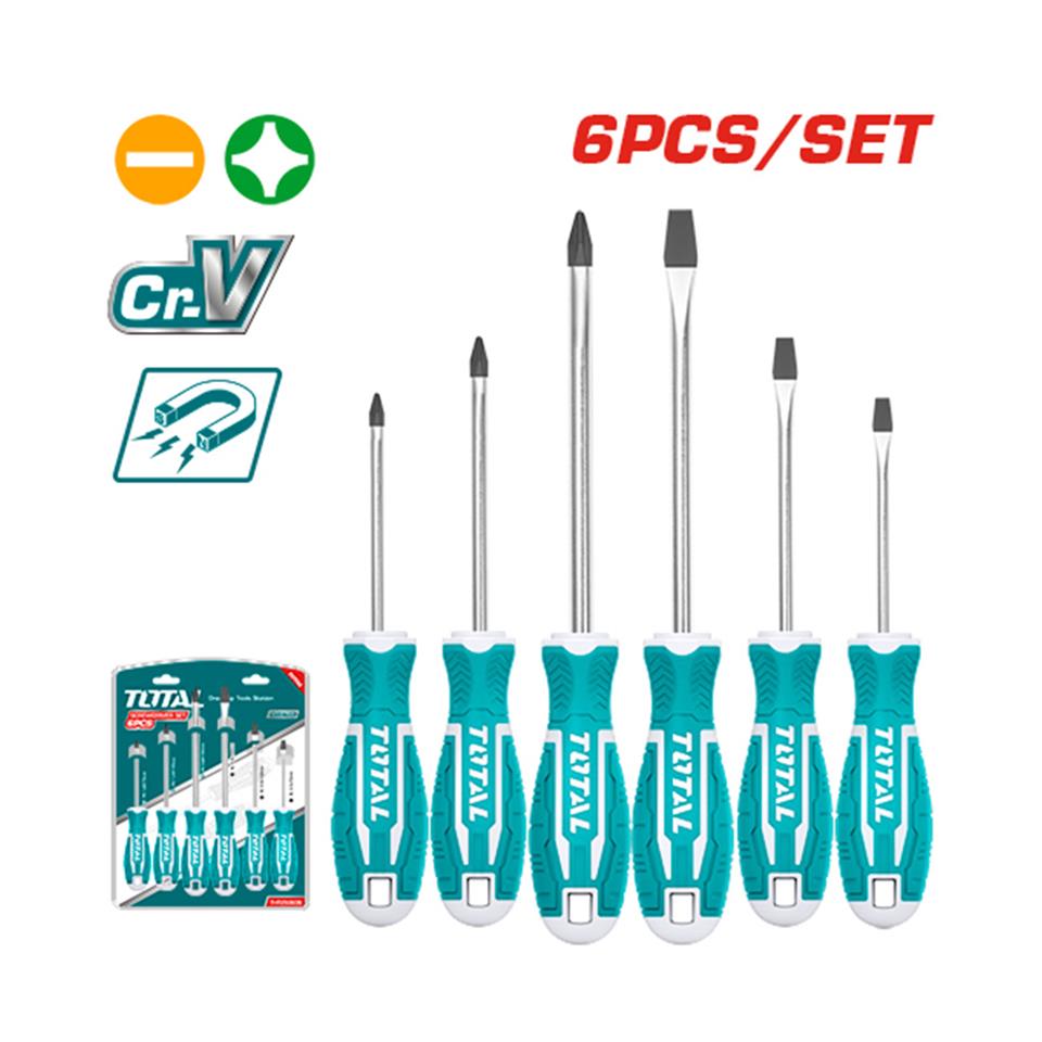 Total 6 Parça Tornavida Seti