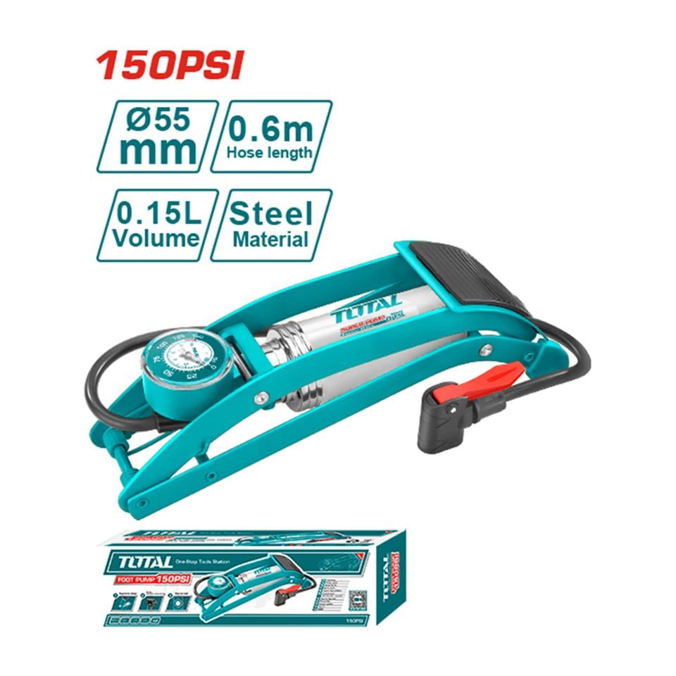 Total Ayaklı Lastik Şişirme