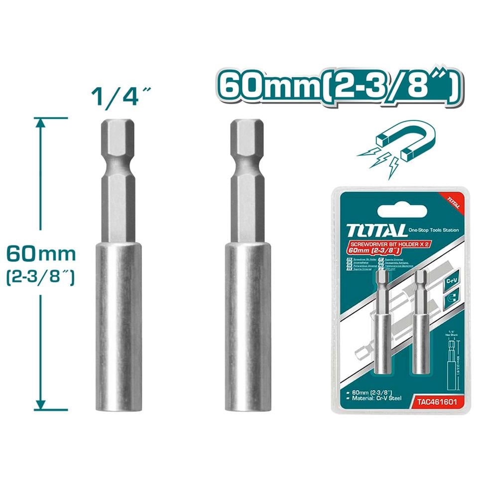 TOTAL Bits Tutucu Uç - TAC461601