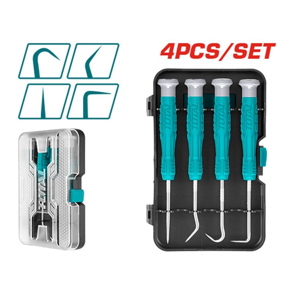 TOTAL Kanca ve Çektirme Seti (4 Parça) - TPHSK0401