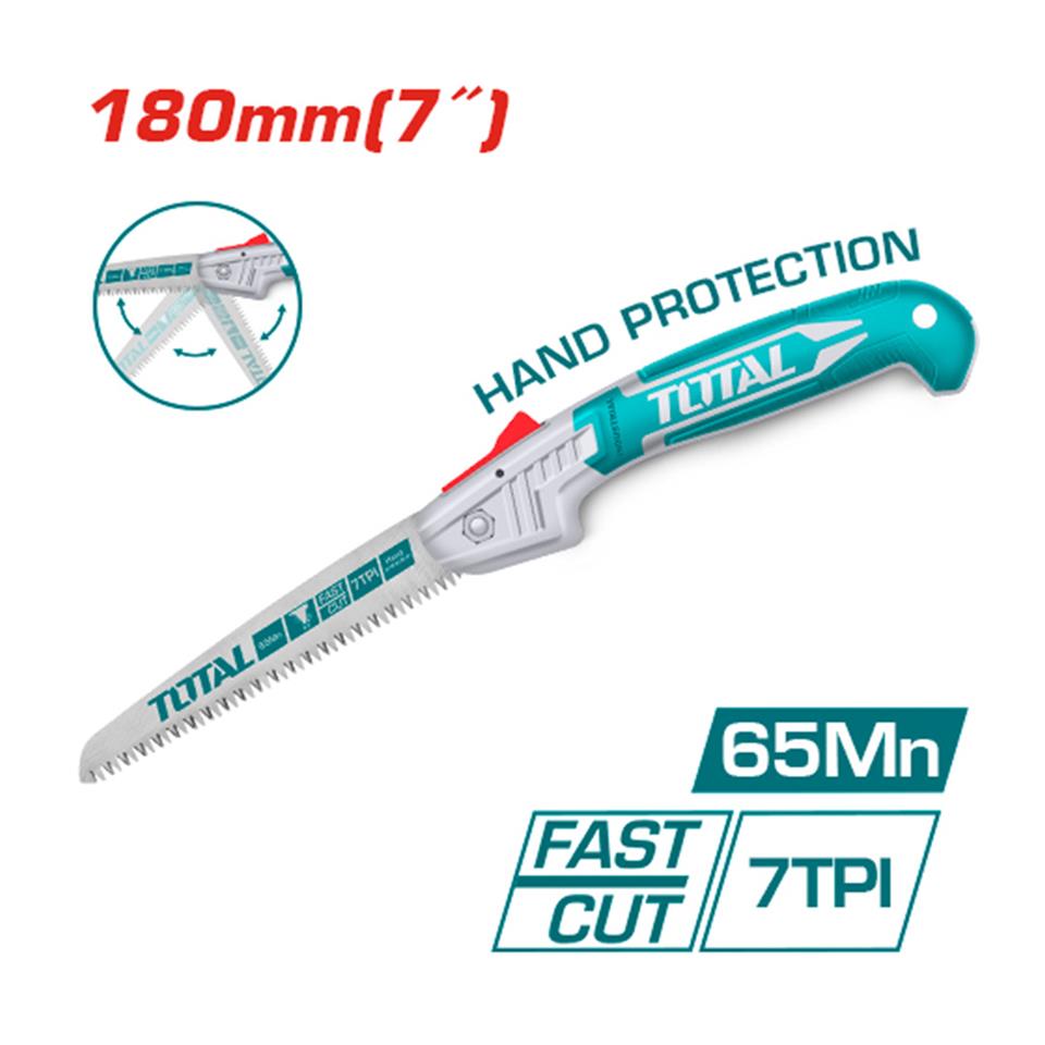 TOTAL Katlanır Budama Testeresi - THFSW18026