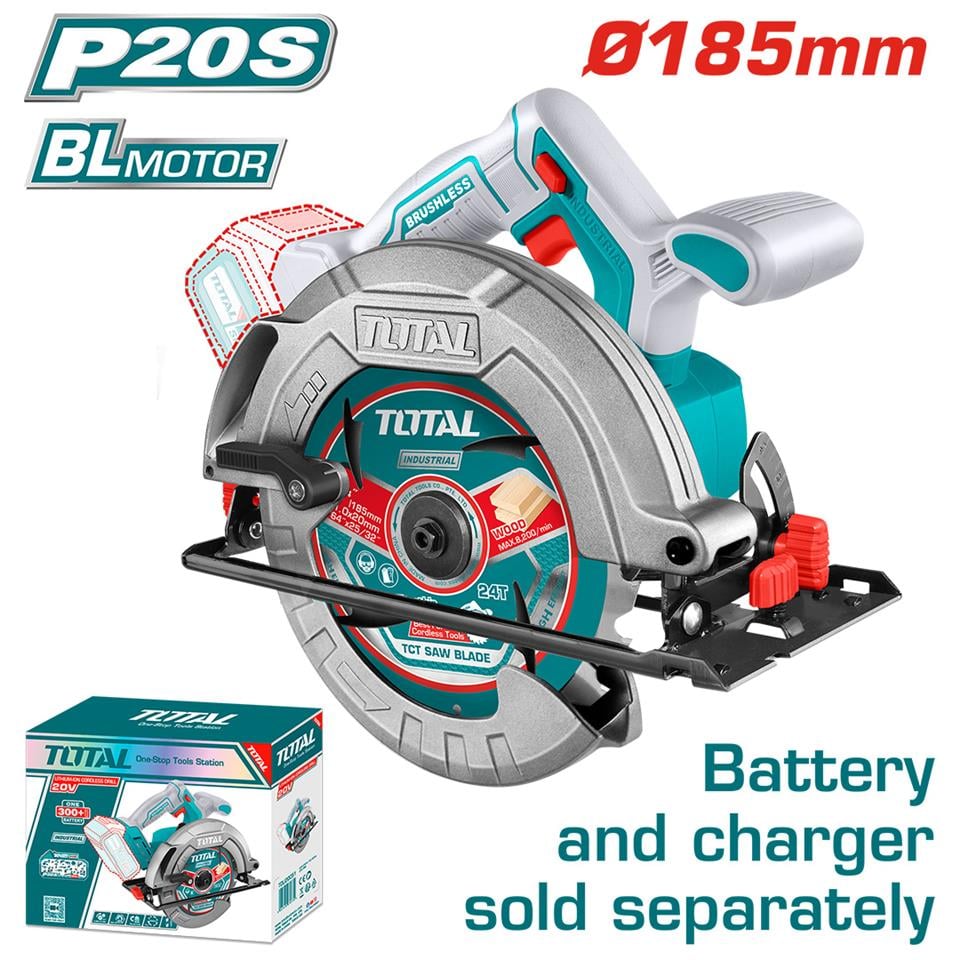 TOTAL Li-Ion Akülü Daire Testere - TSLI1851