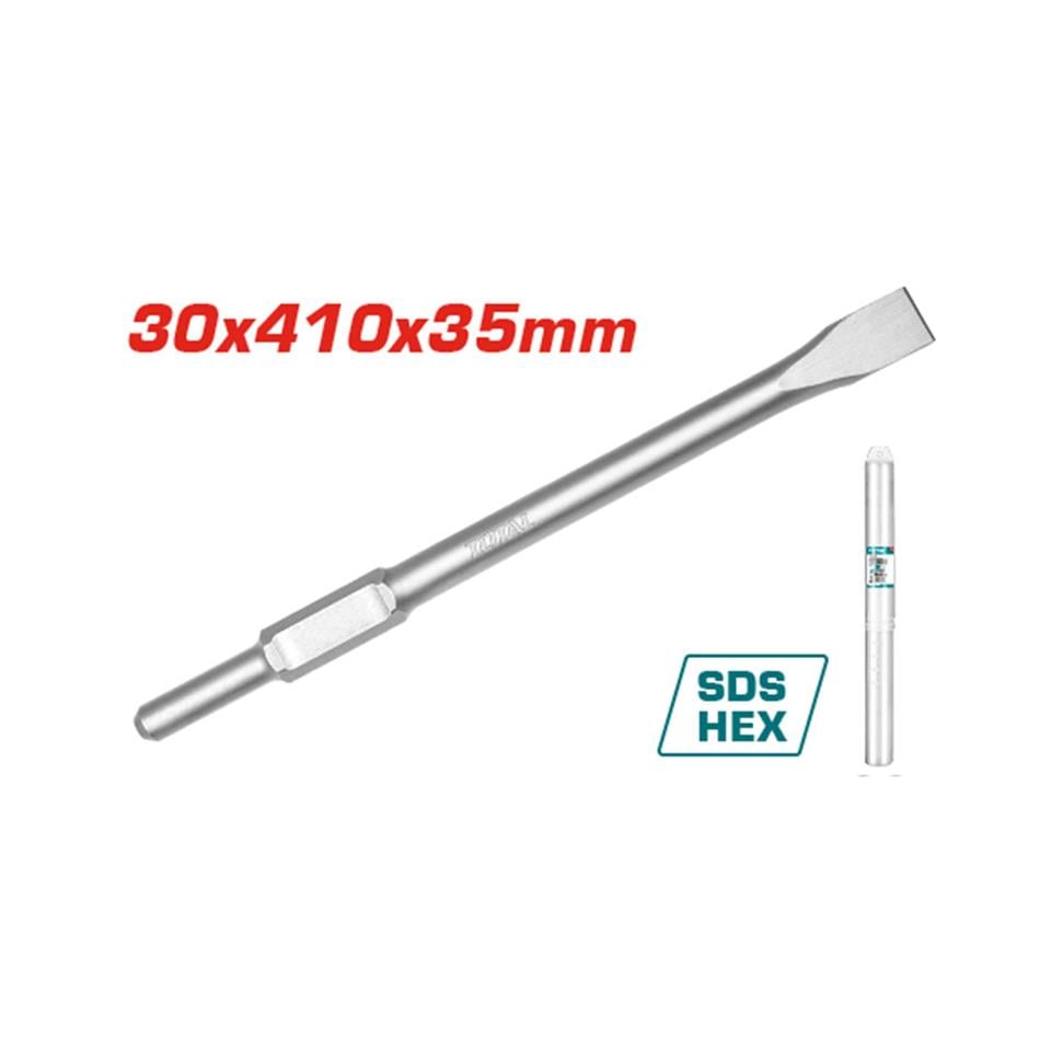 TOTAL Sds Hex Yassi Keski (30x410x35 mm) - TAC1532301