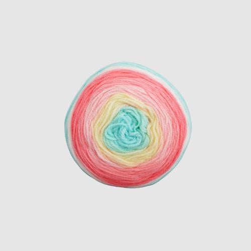 Acrylic Cake Yarn 150g Multicolor Yarn for Knitting & Crochet Projectsng & Crochet Projects
