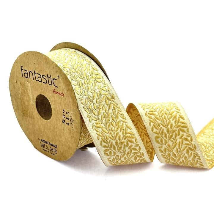 Leaf Border Ribbon LEF