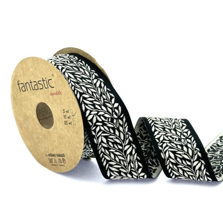 Leaf Border Ribbon LEF