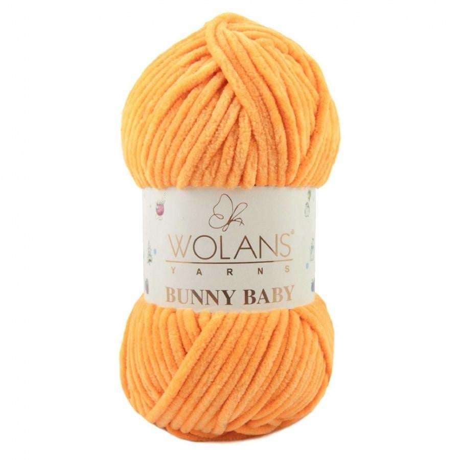 Wolans Bunny Baby Chenille Velvet Yarn 38 Honey