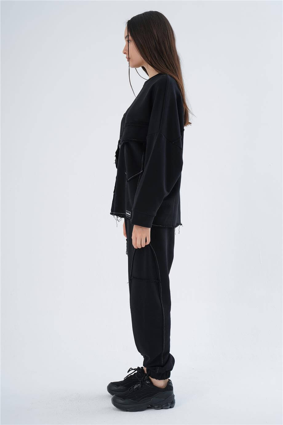 FERMUAR DETAY OVERSIZE TAKIM