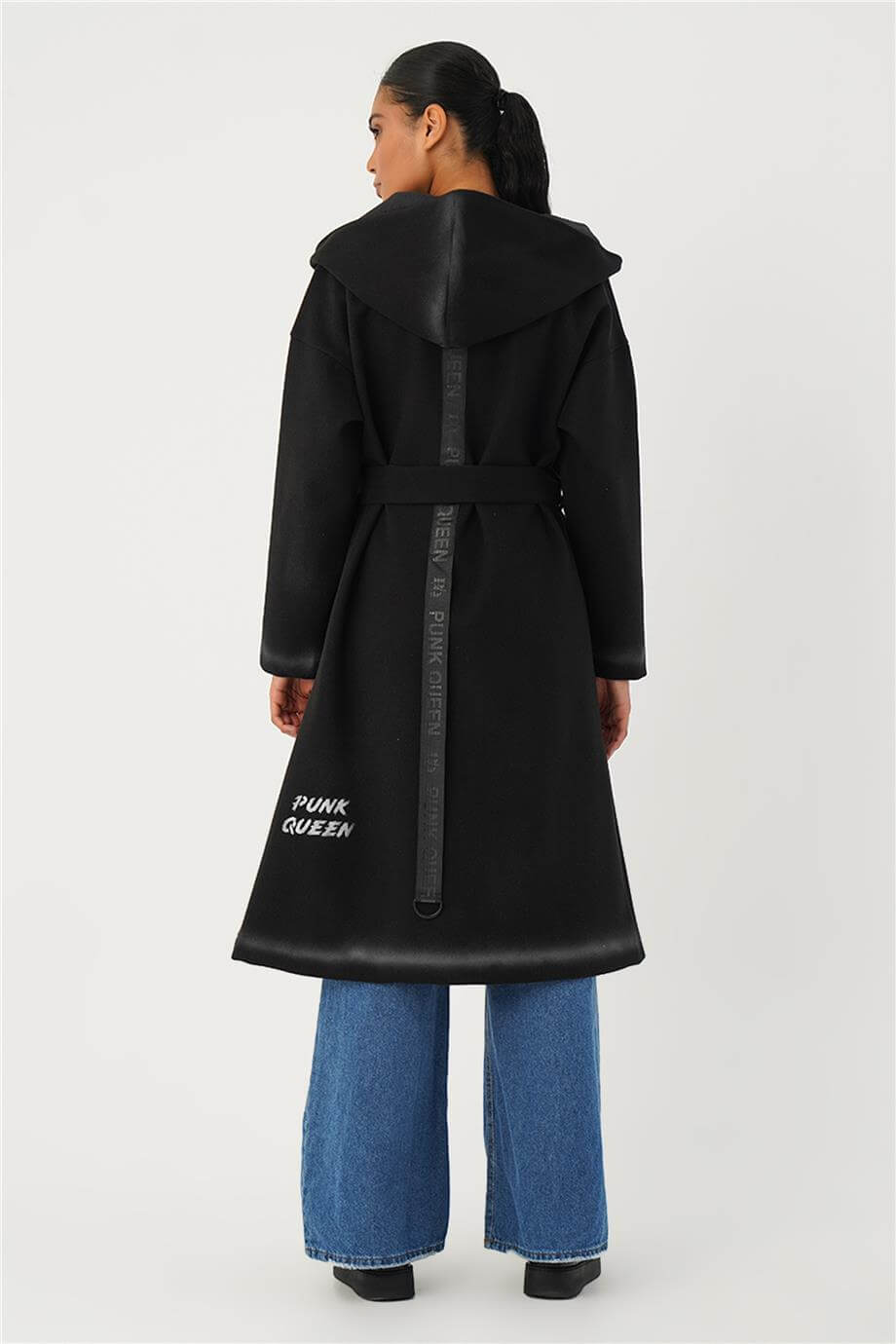 FIRÇALI OVERSIZE KABAN