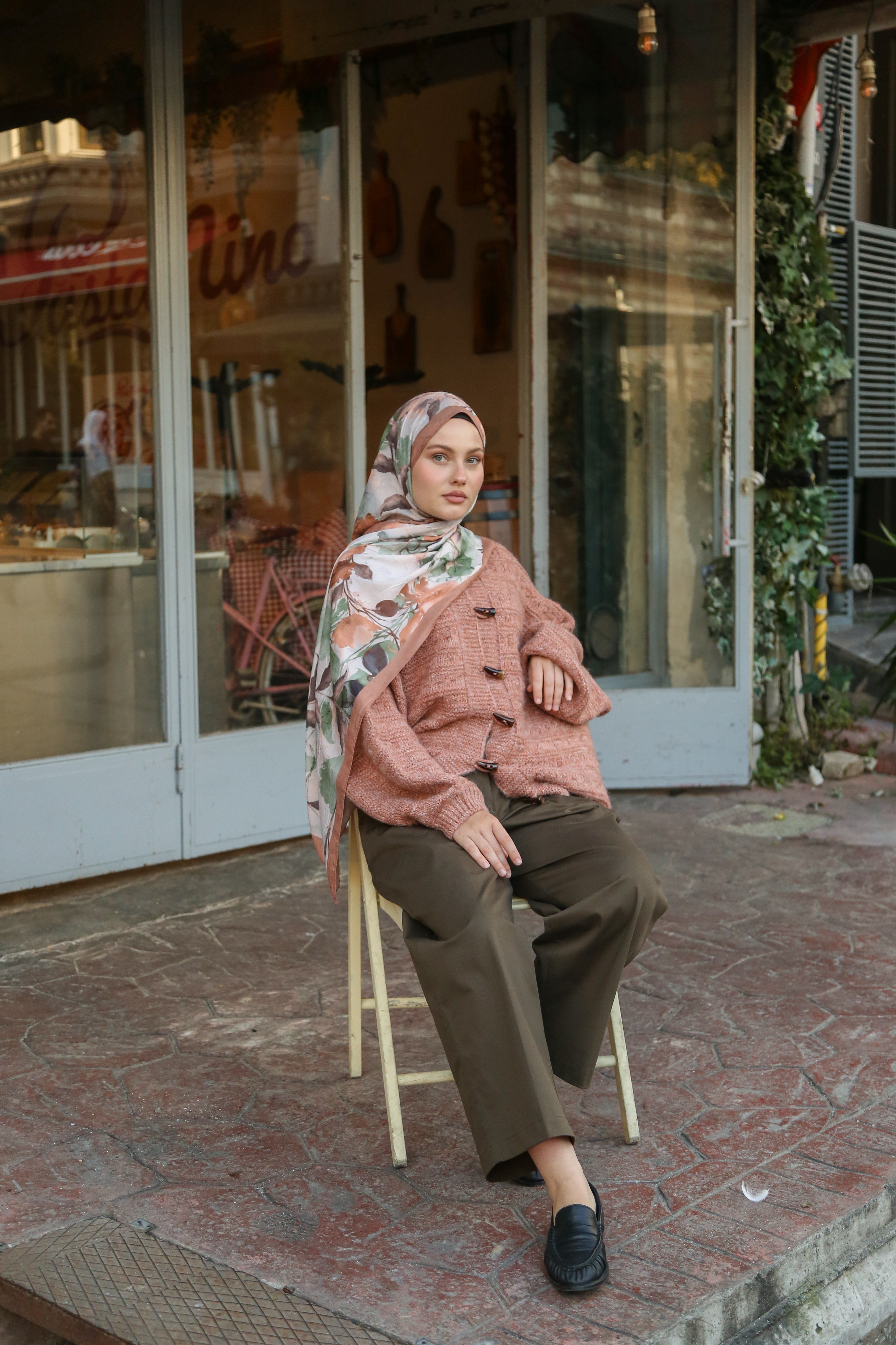 Hint İpek  Bambu Şal BMBV08-02