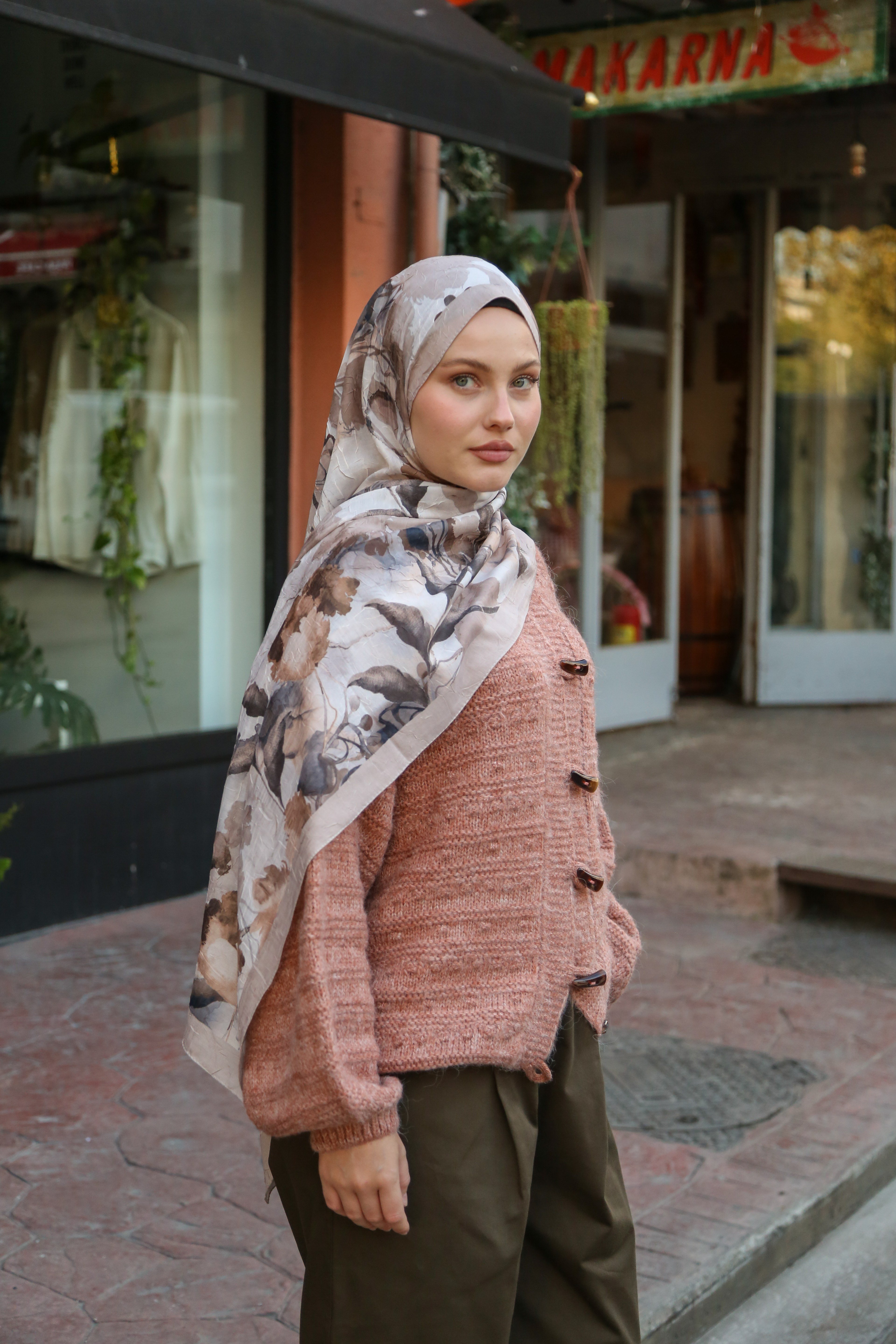 Hint İpek  Bambu Şal BMBV08-04