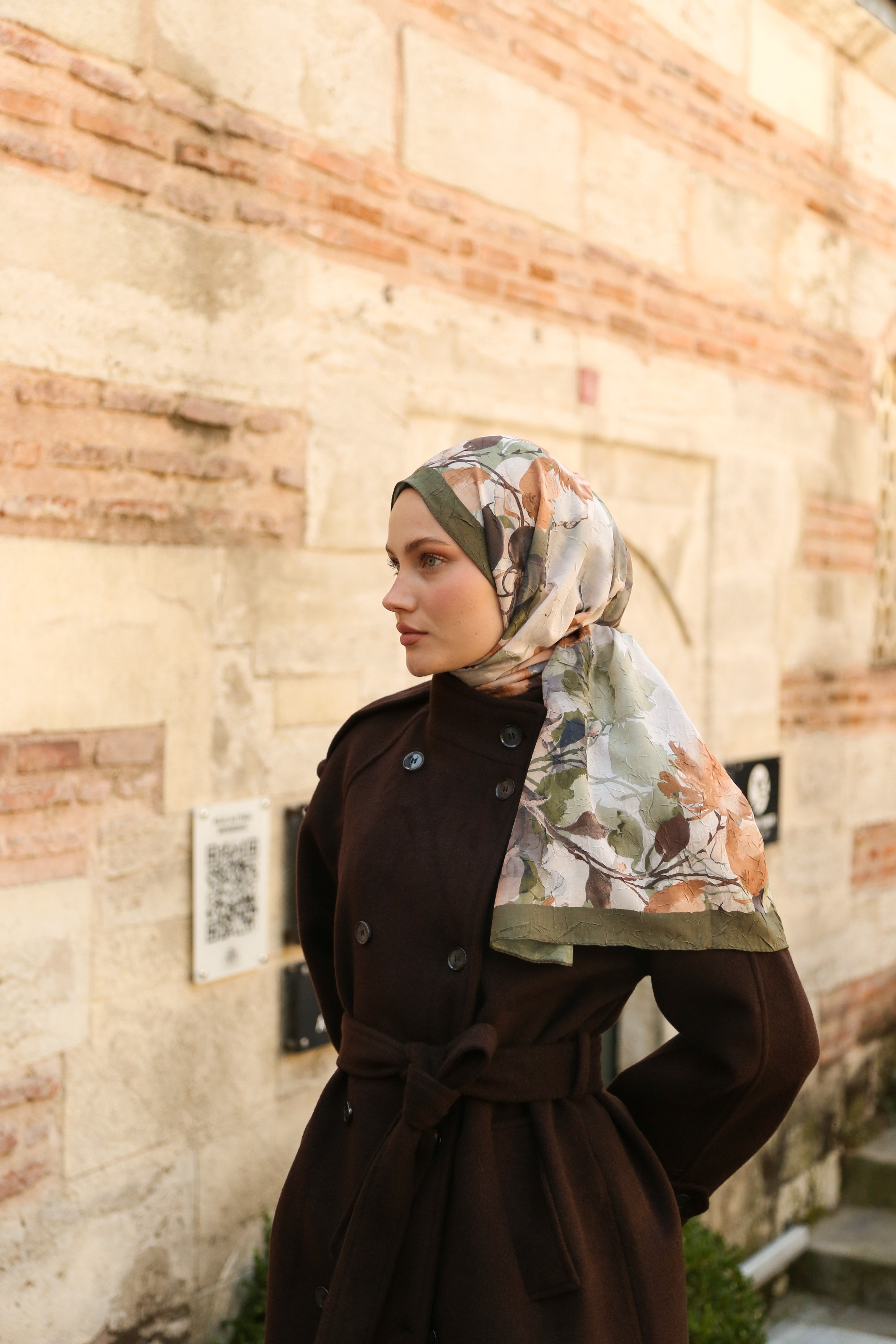 Hint İpek  Bambu Şal BMBV08-08