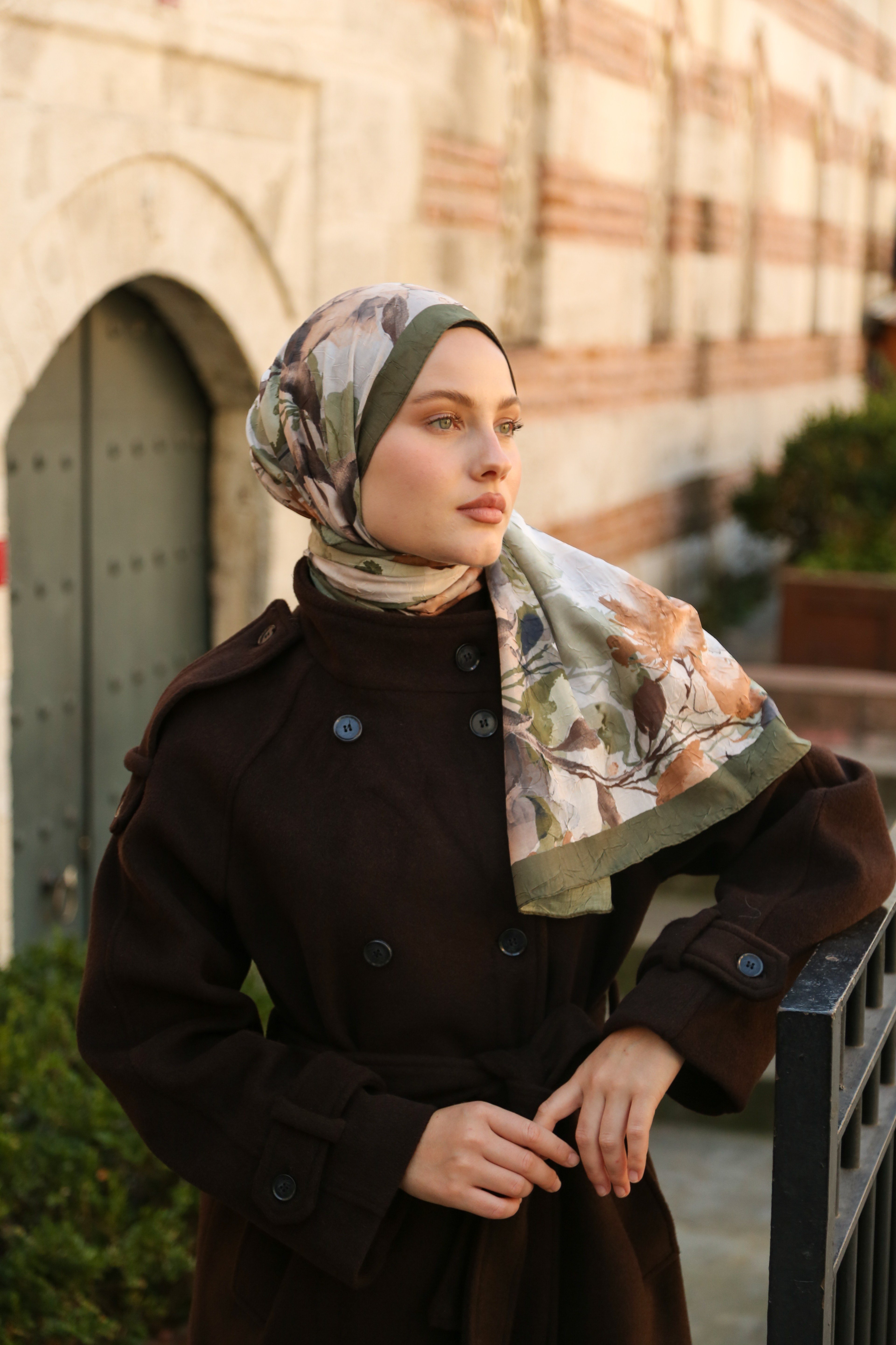 Hint İpek  Bambu Şal BMBV08-08