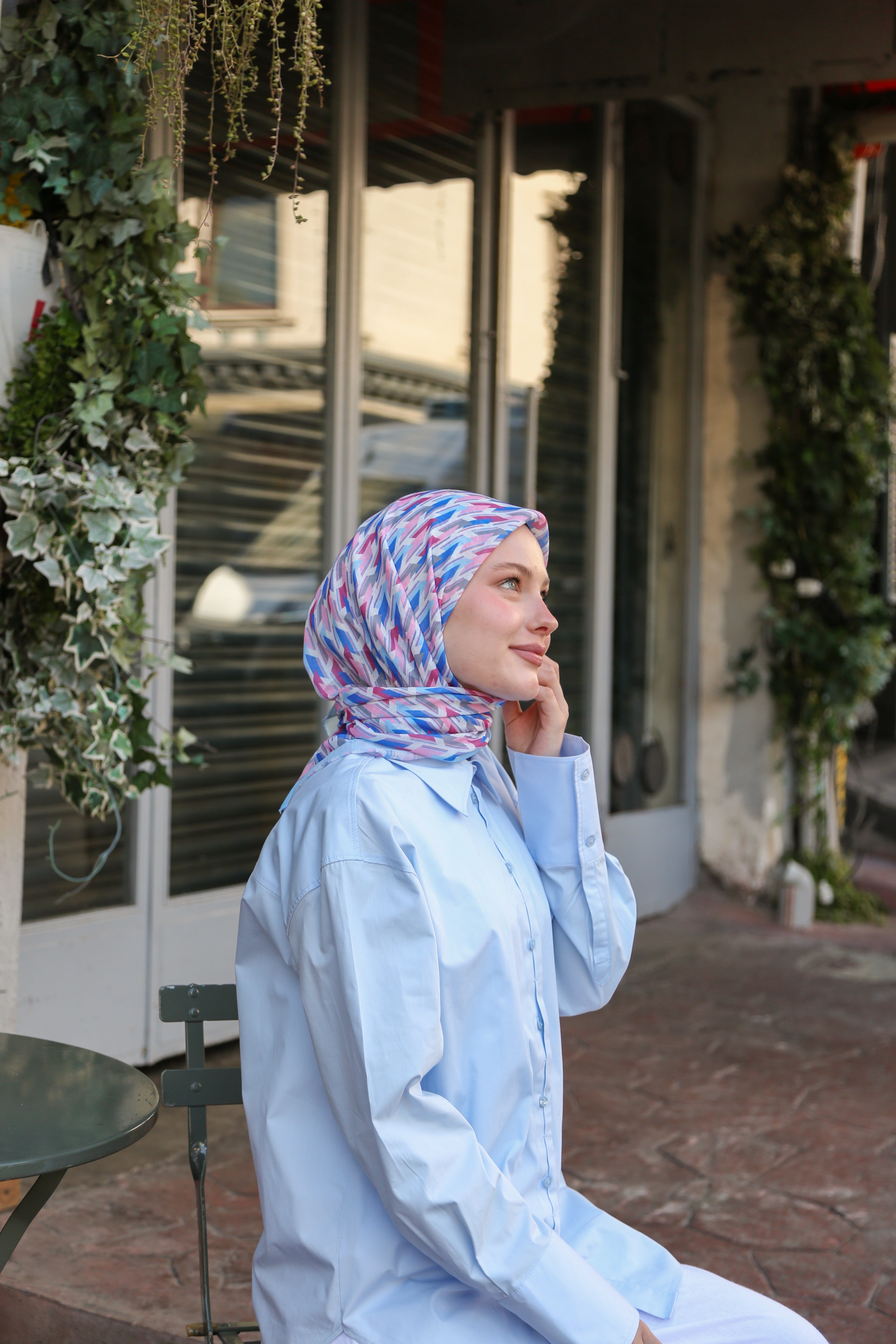 Hint İpek  Cotton Eşarp CTTN02-01