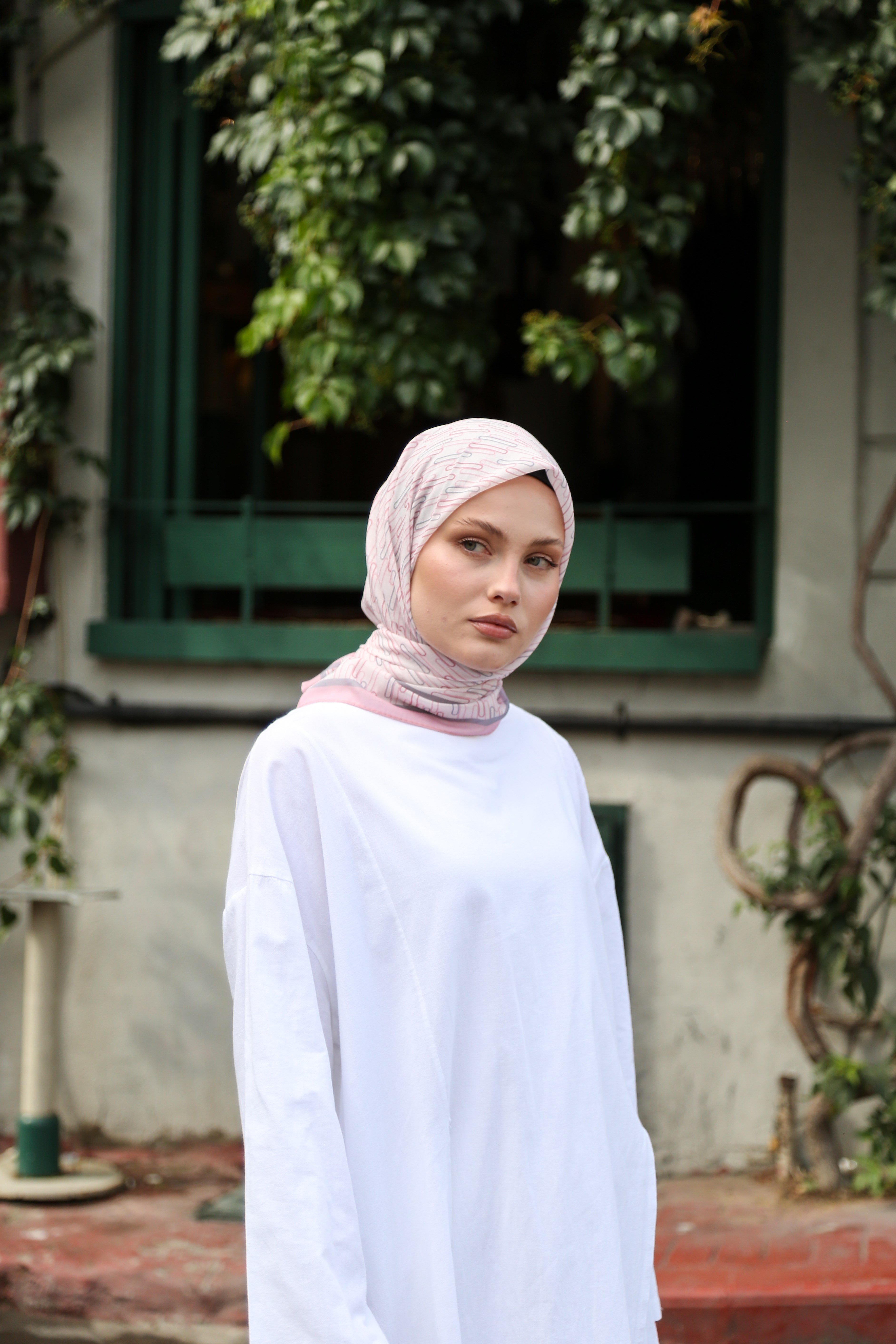 Hint İpek  Cotton Eşarp CTTN04-03
