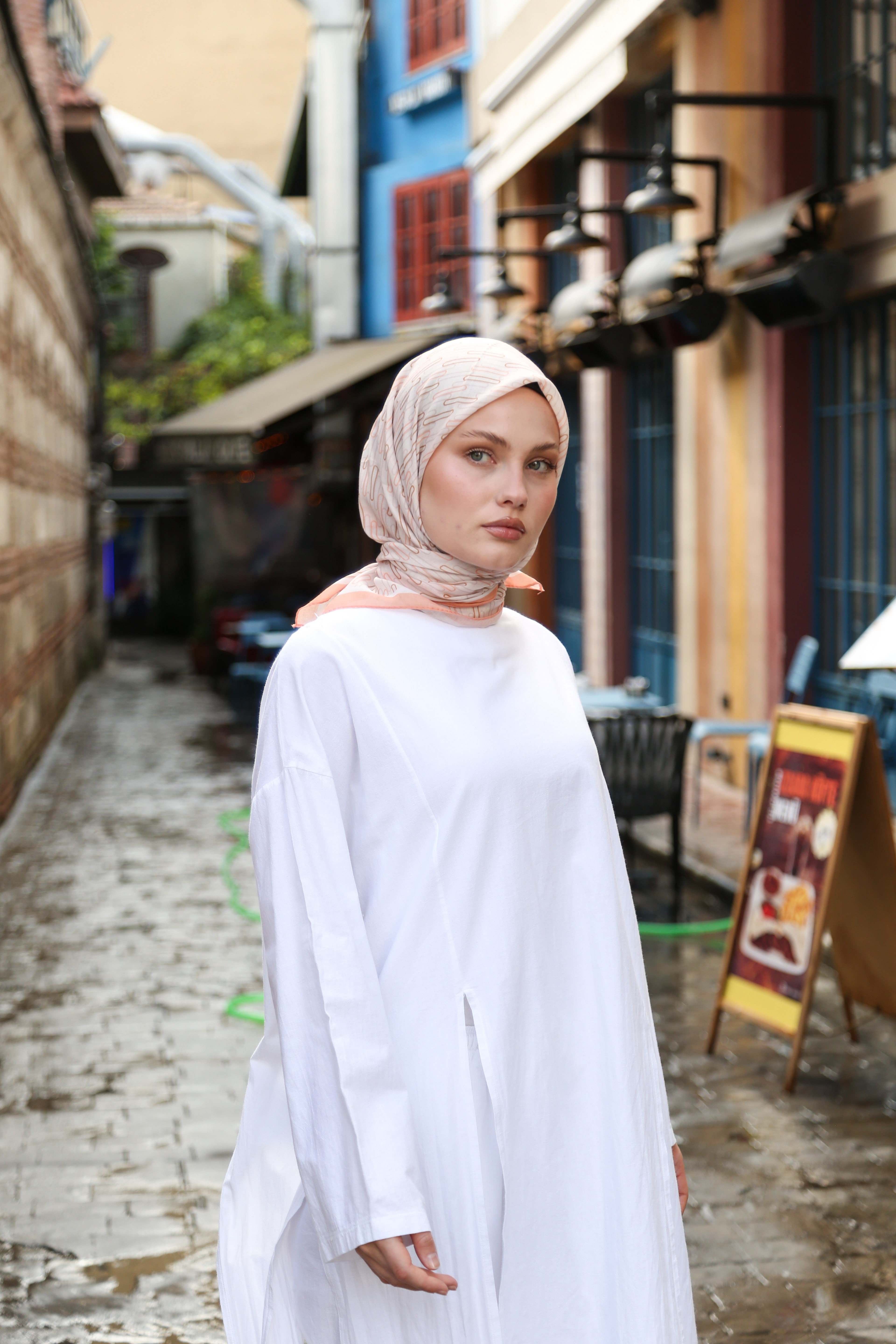 Hint İpek  Cotton Eşarp CTTN04-04