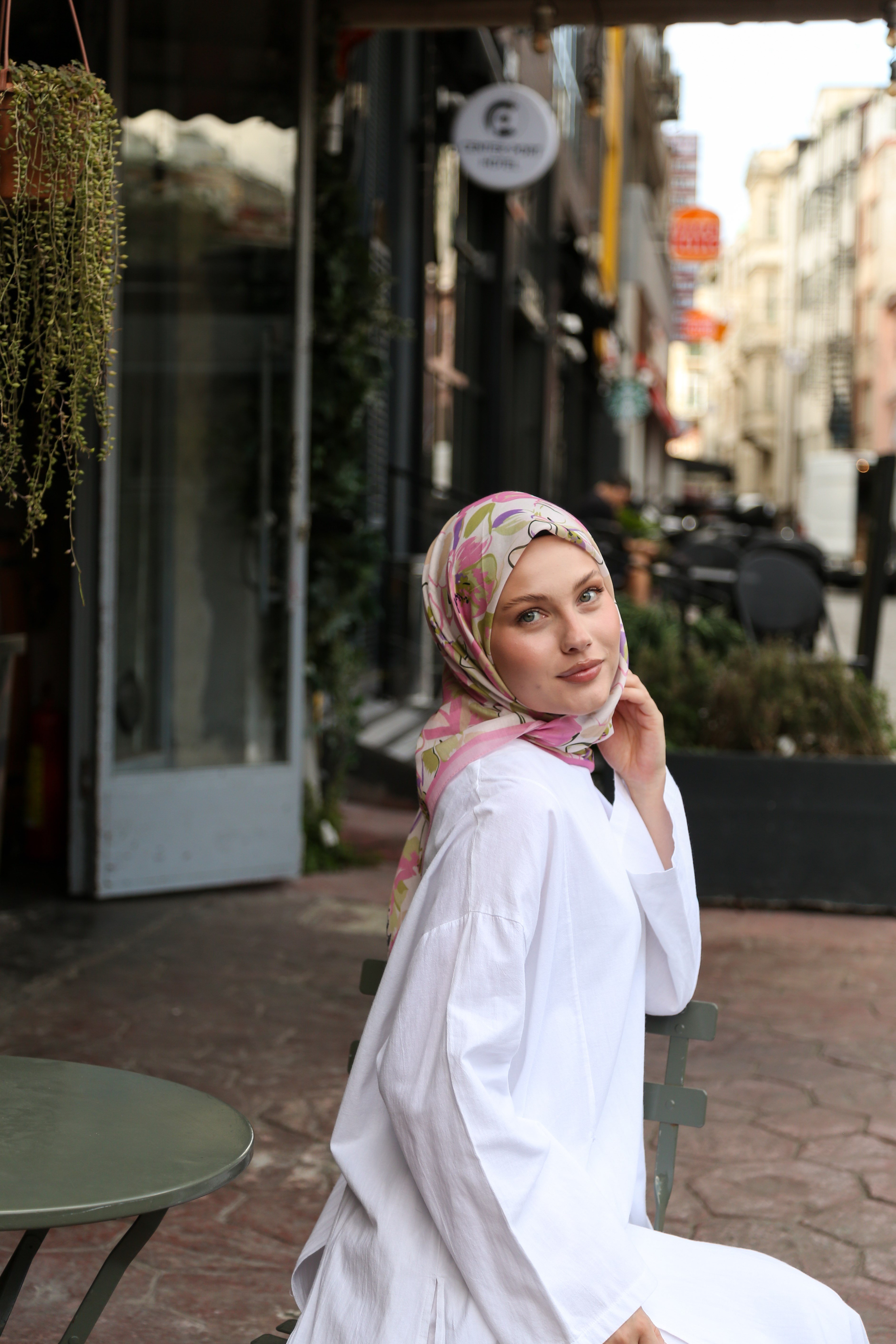 Hint İpek  Cotton Eşarp CTTN05-03