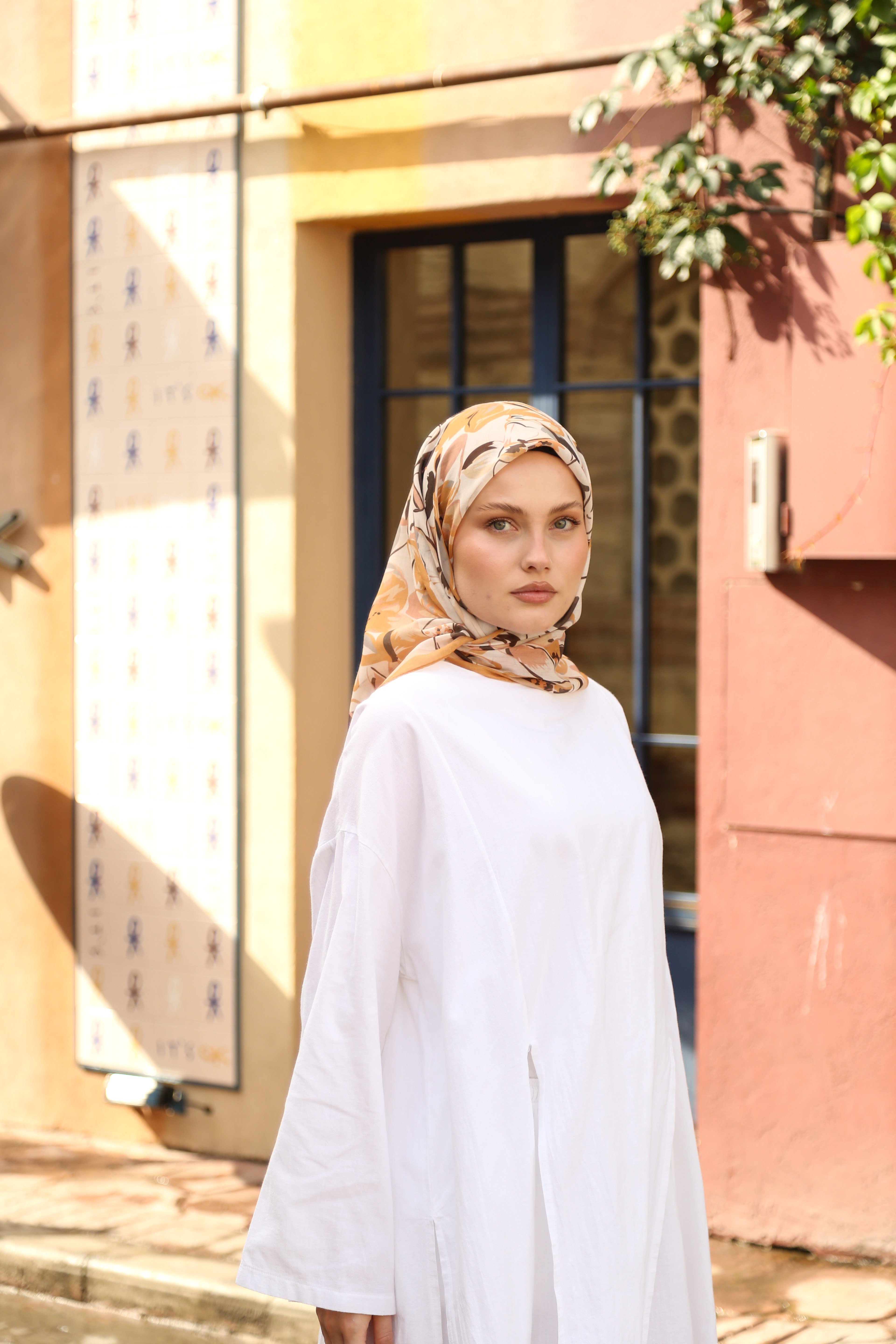 Hint İpek  Cotton Eşarp CTTN05-04