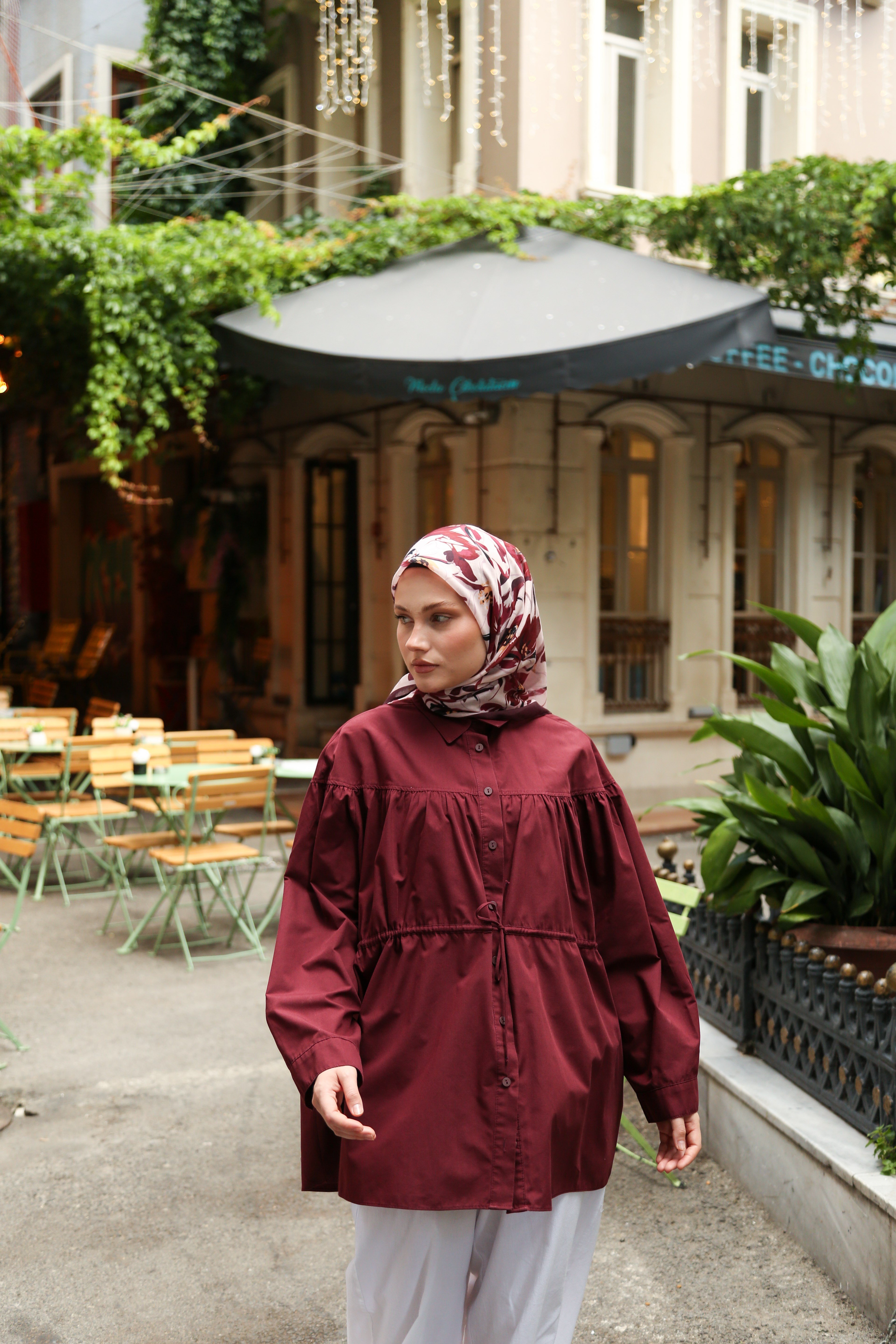 Hint İpek  Cotton Eşarp CTTN05-06