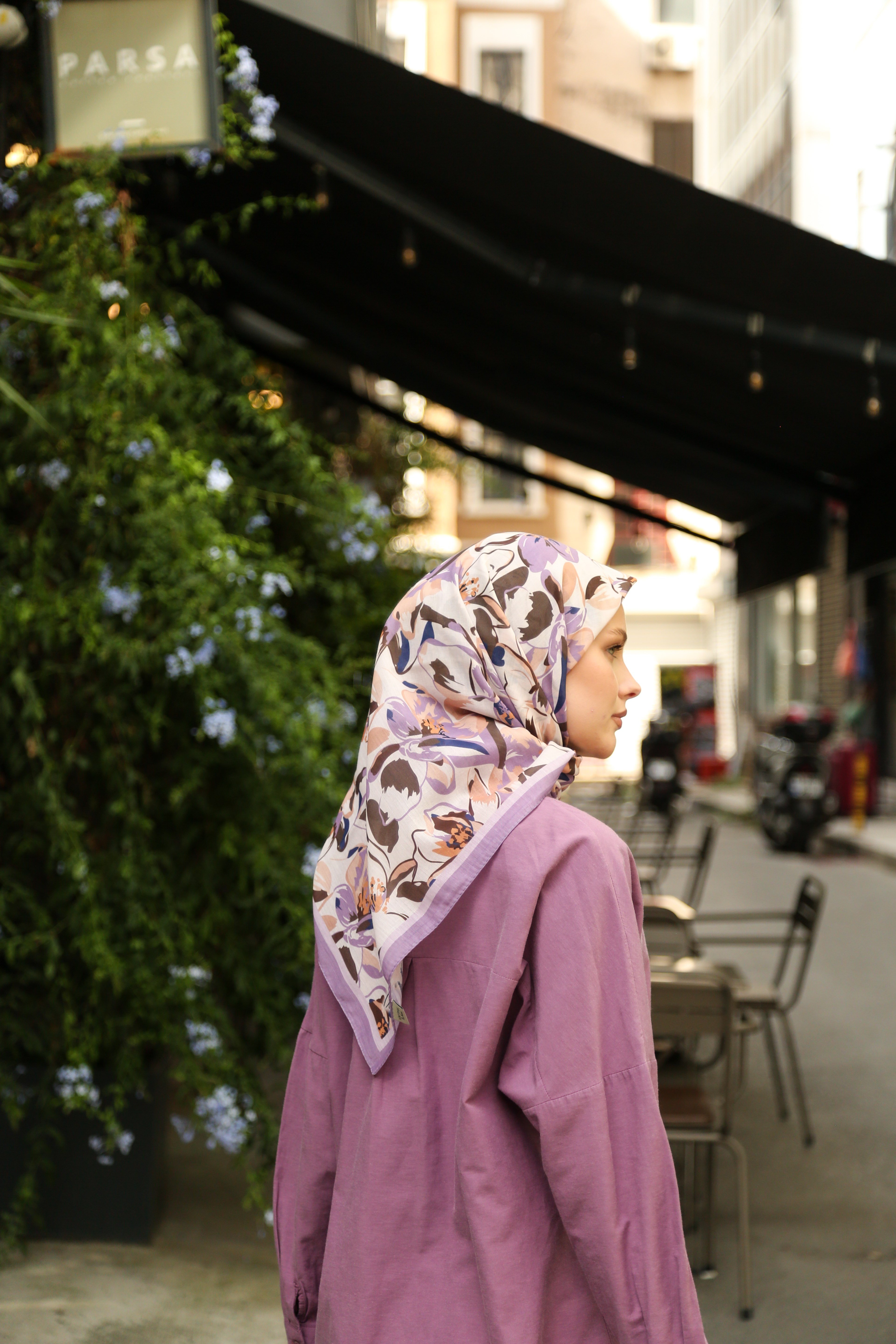 Hint İpek  Cotton Eşarp CTTN05-07