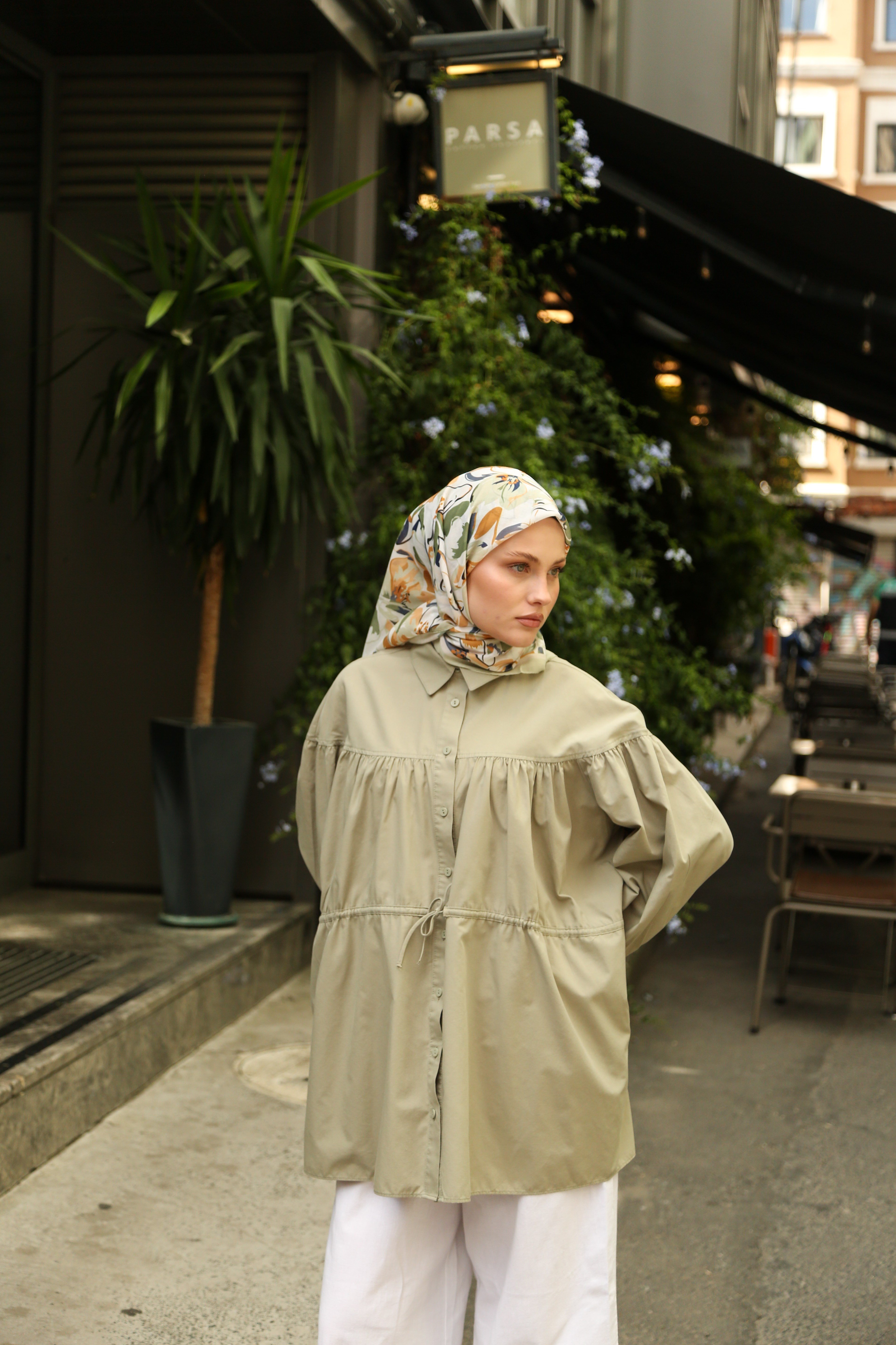 Hint İpek  Cotton Eşarp CTTN05-08