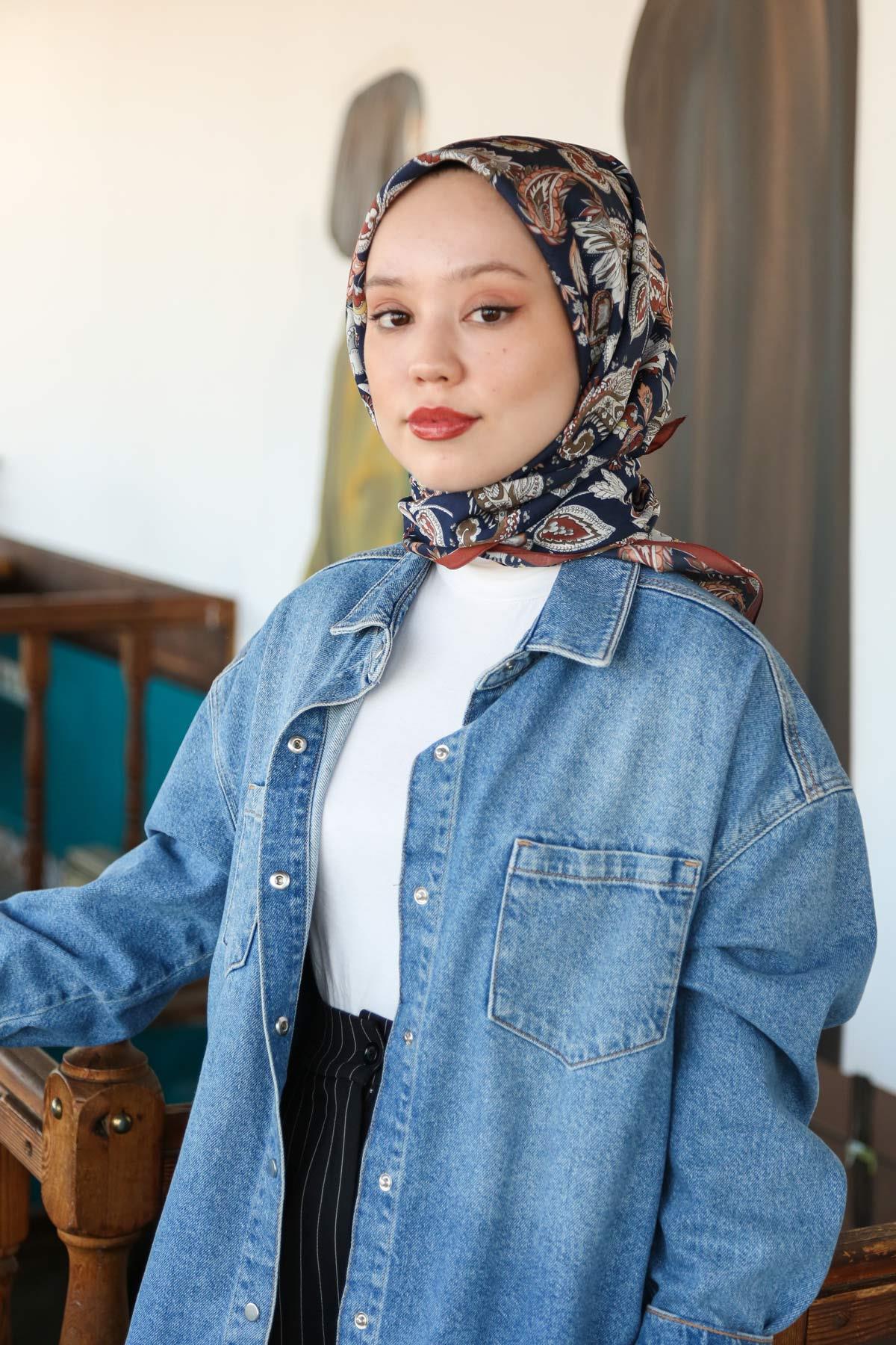 Hint İpek  Modal Eşarp MDLV02-07
