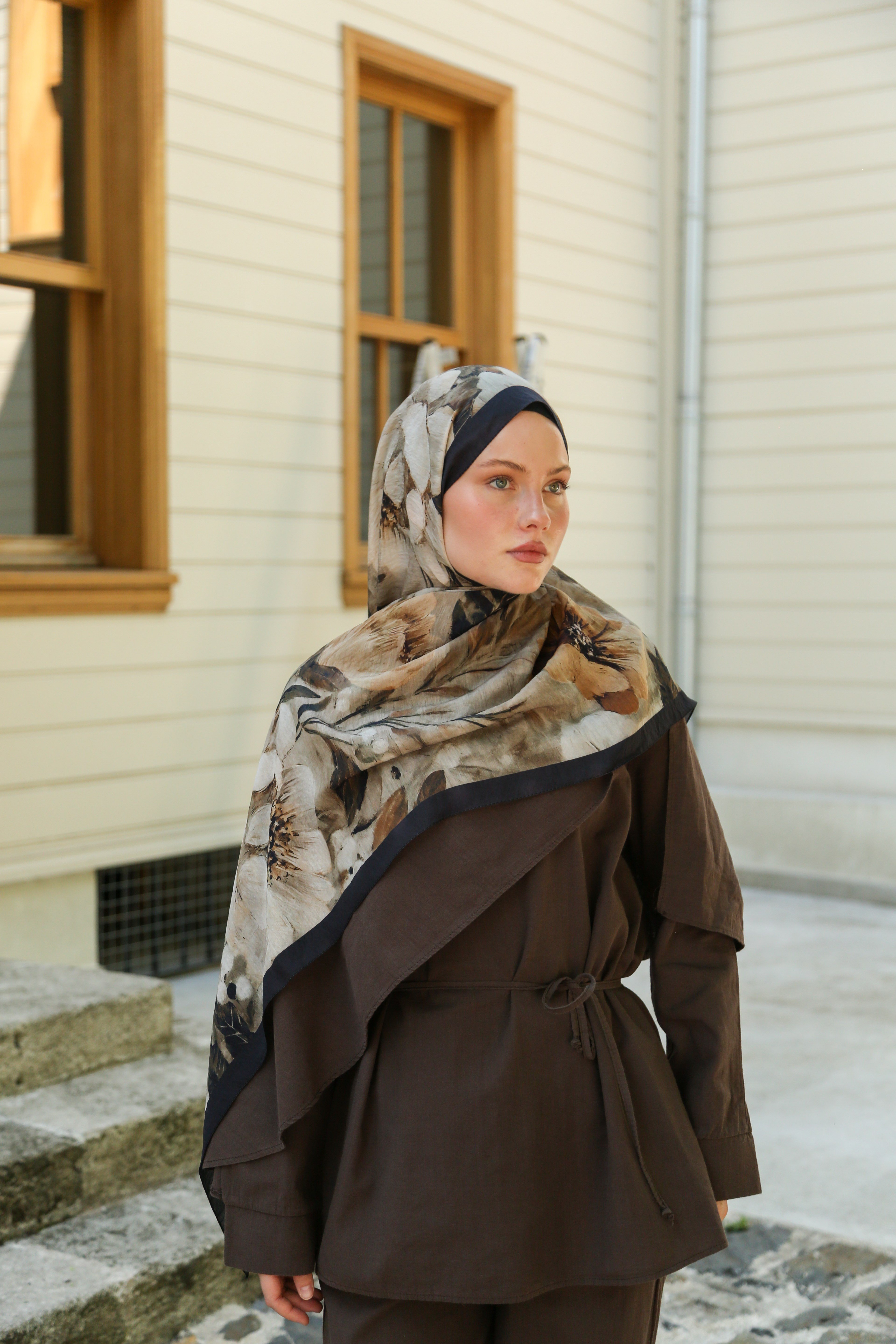 Hint İpek  Modal Şal MDLV11-04